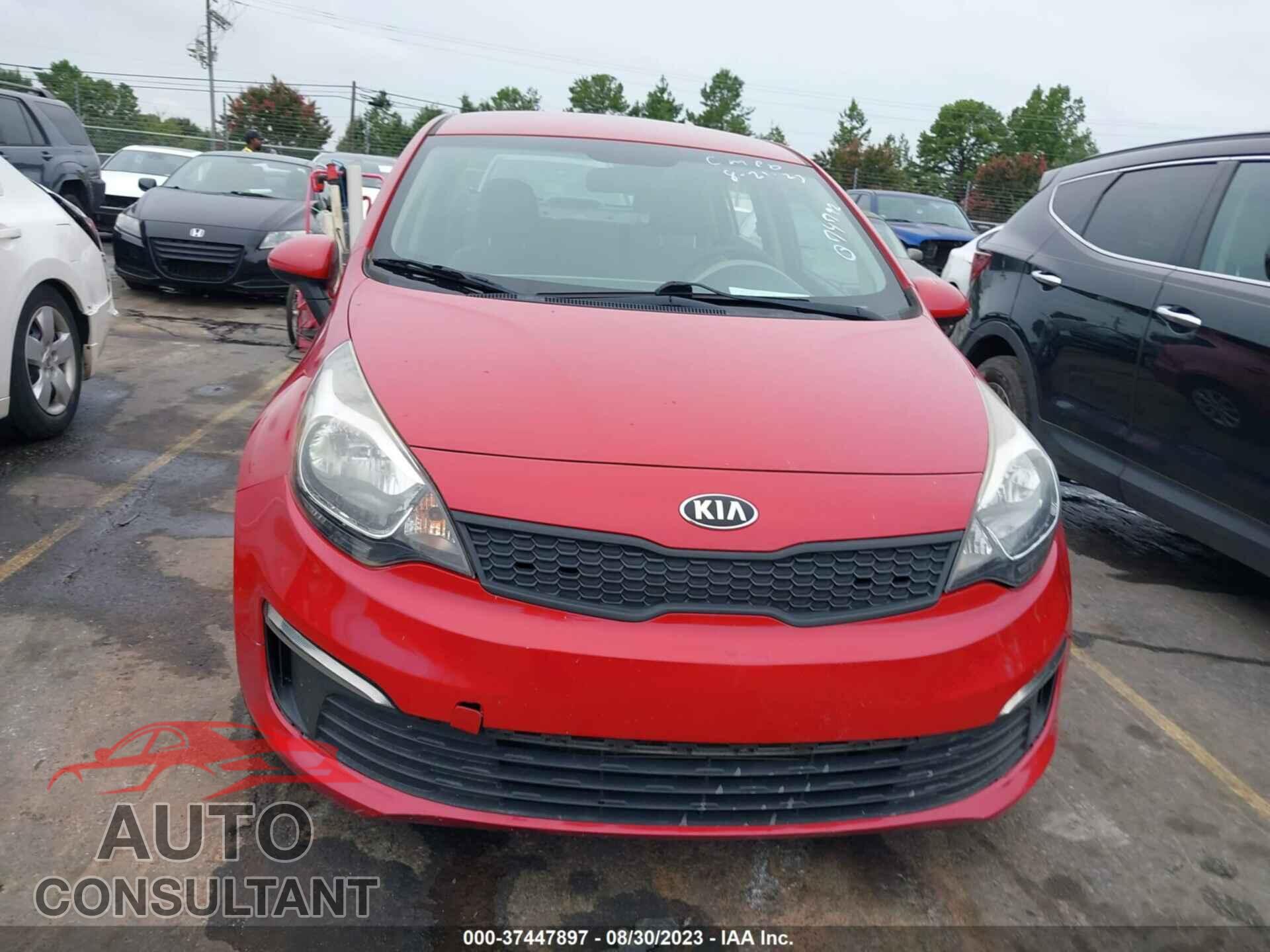 KIA RIO 2017 - KNADM4A34H6074792
