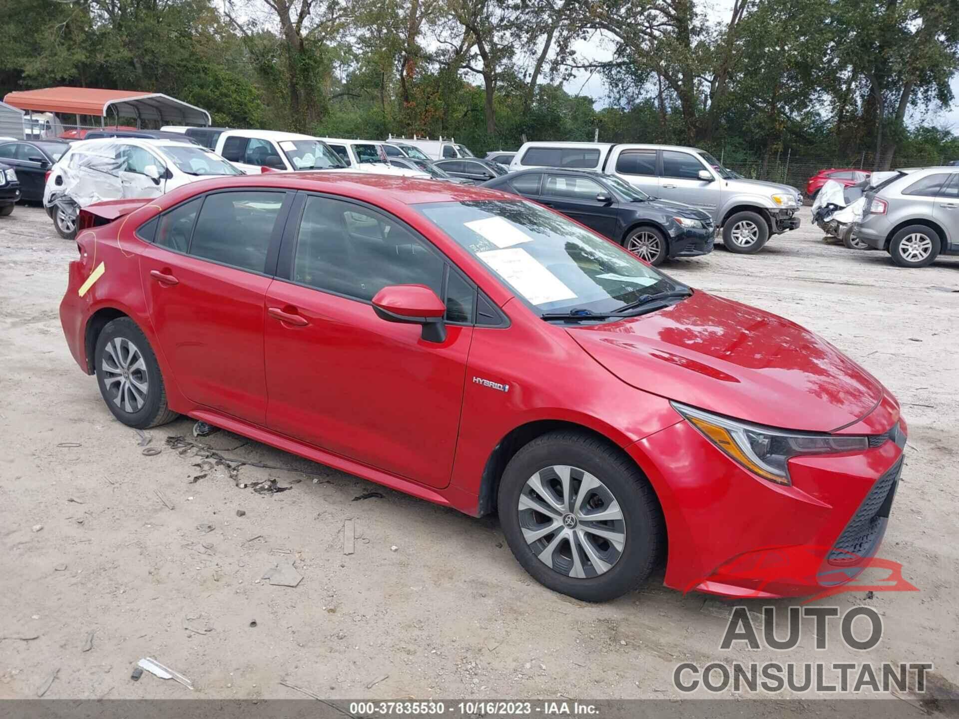 TOYOTA COROLLA 2020 - JTDEBRBE5LJ006226