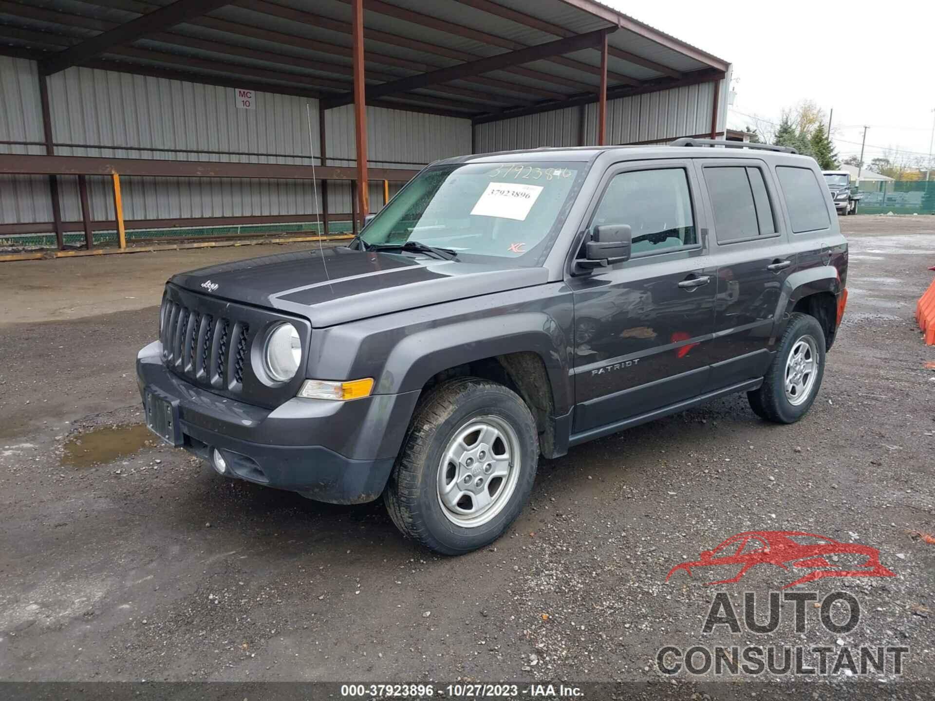 JEEP PATRIOT 2017 - 1C4NJPBB9HD103951