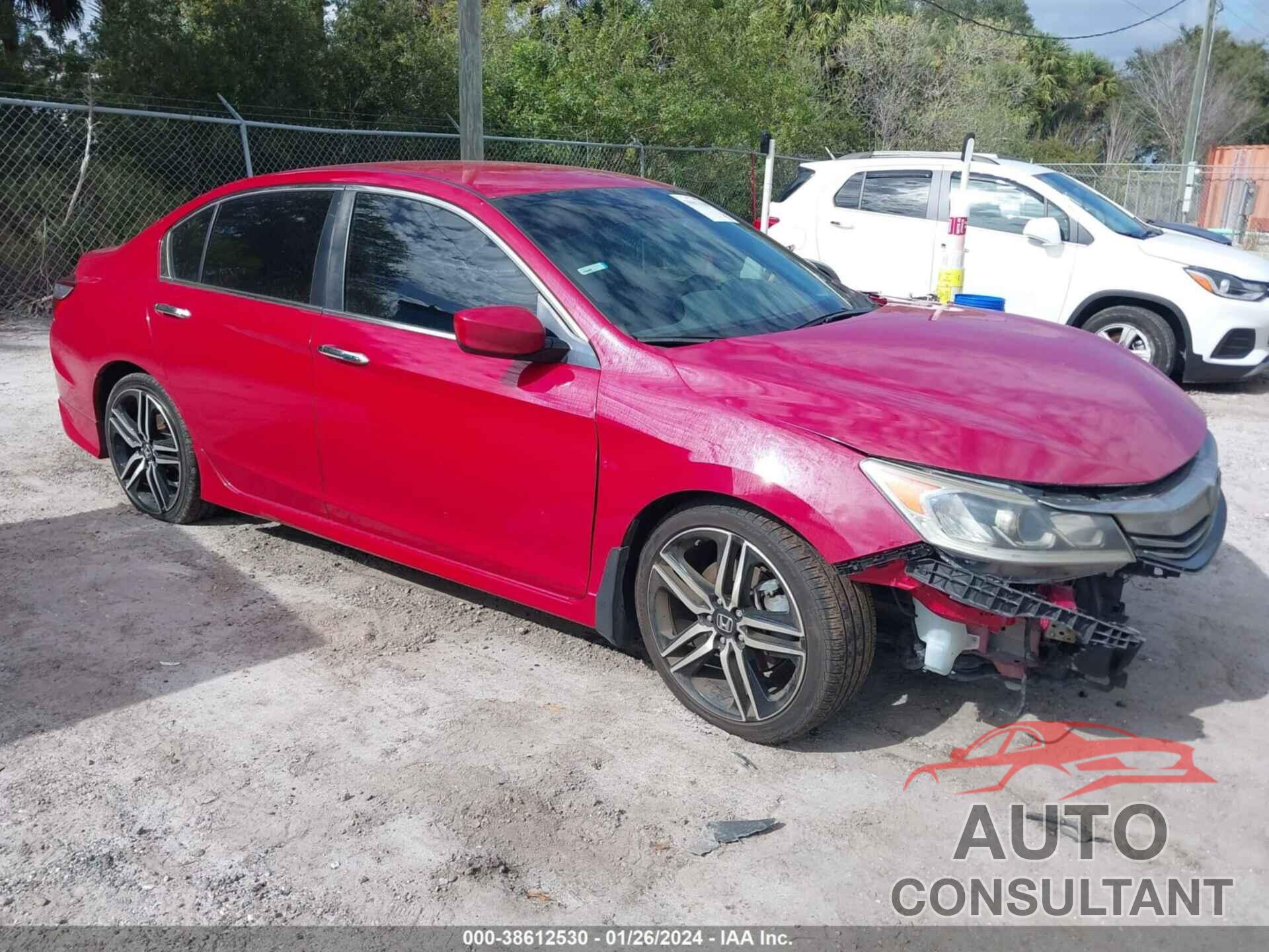 HONDA ACCORD 2017 - 1HGCR2F62HA116723