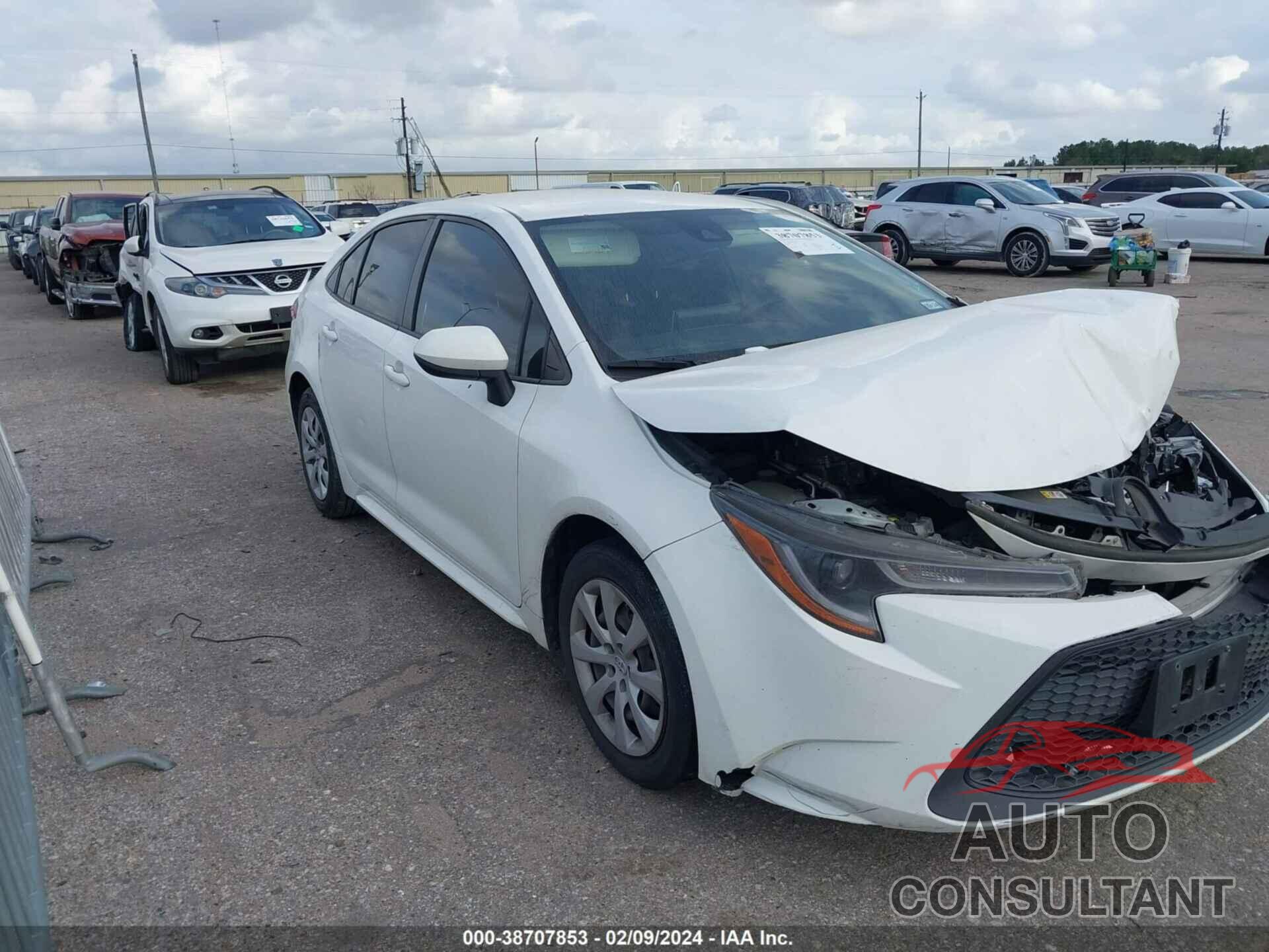 TOYOTA COROLLA 2020 - JTDEPRAE6LJ045717