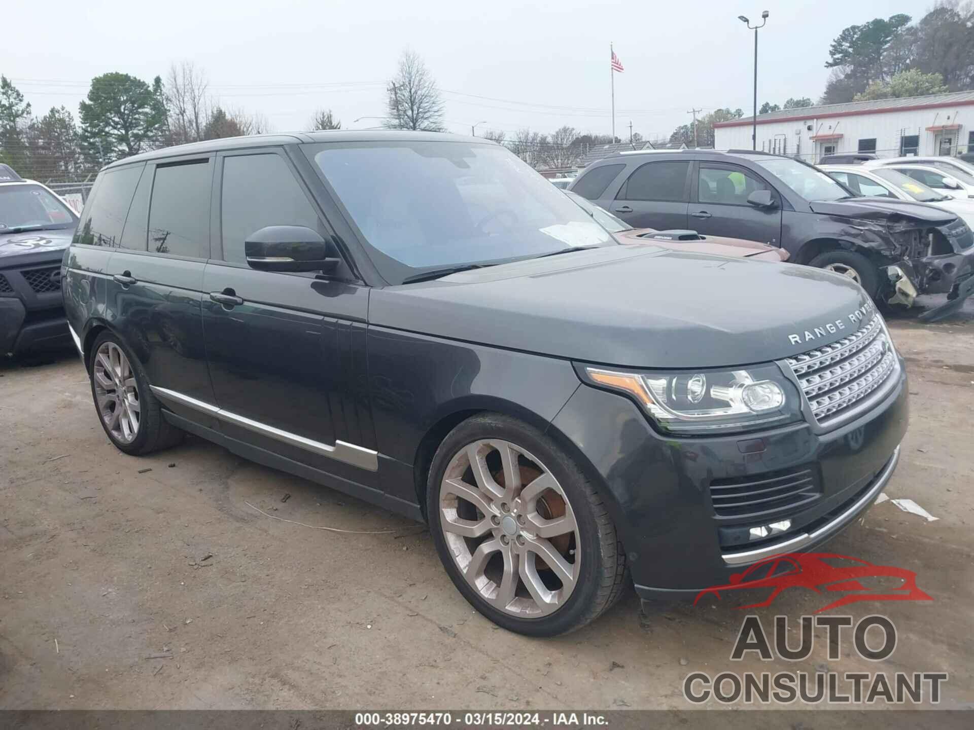 LAND ROVER RANGE ROVER 2016 - SALGS2KF7GA259183