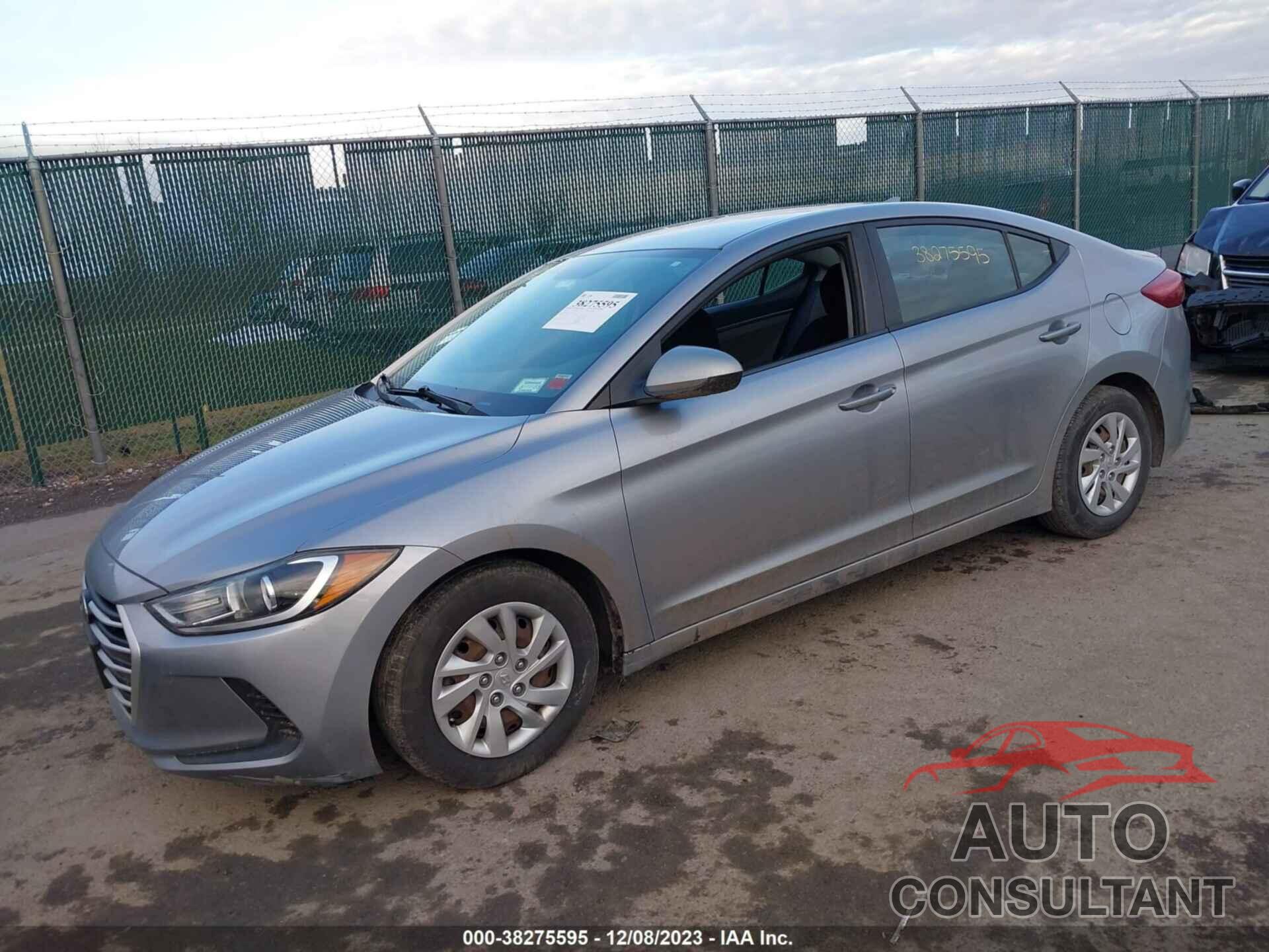 HYUNDAI ELANTRA 2017 - 5NPD74LF0HH163315