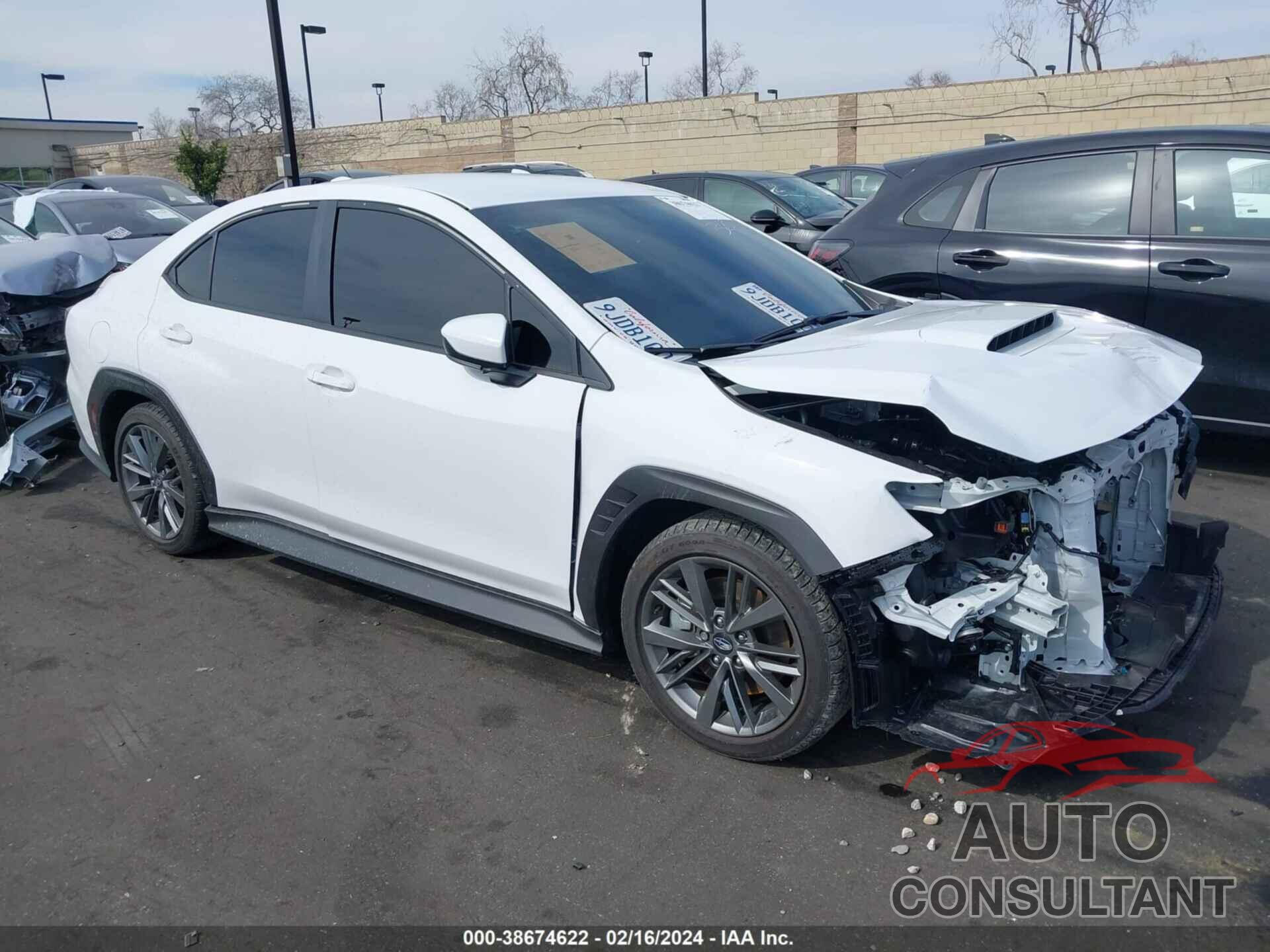 SUBARU WRX 2023 - JF1VBAA60P9813617