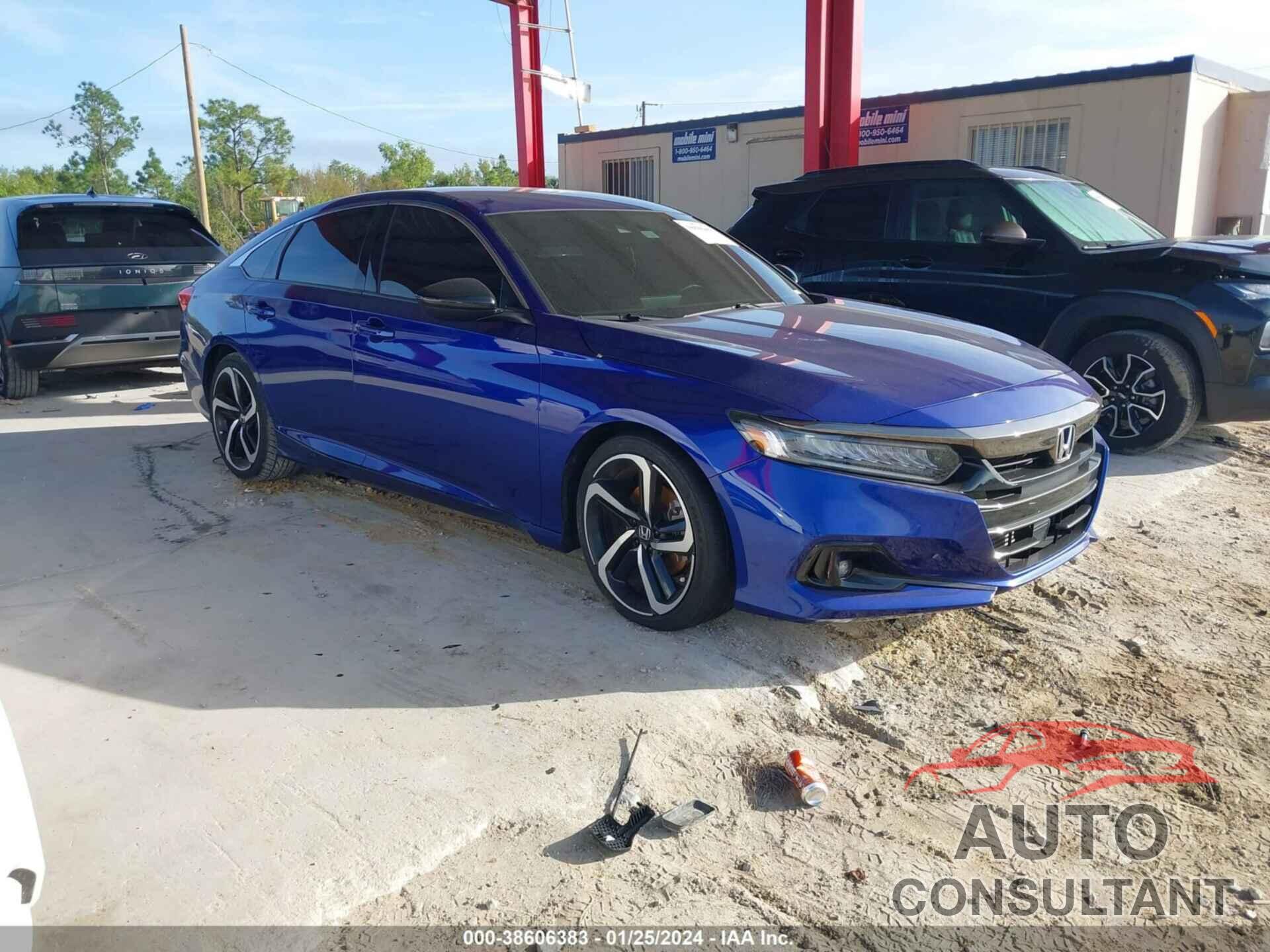 HONDA ACCORD 2021 - 1HGCV1F3XMA100940