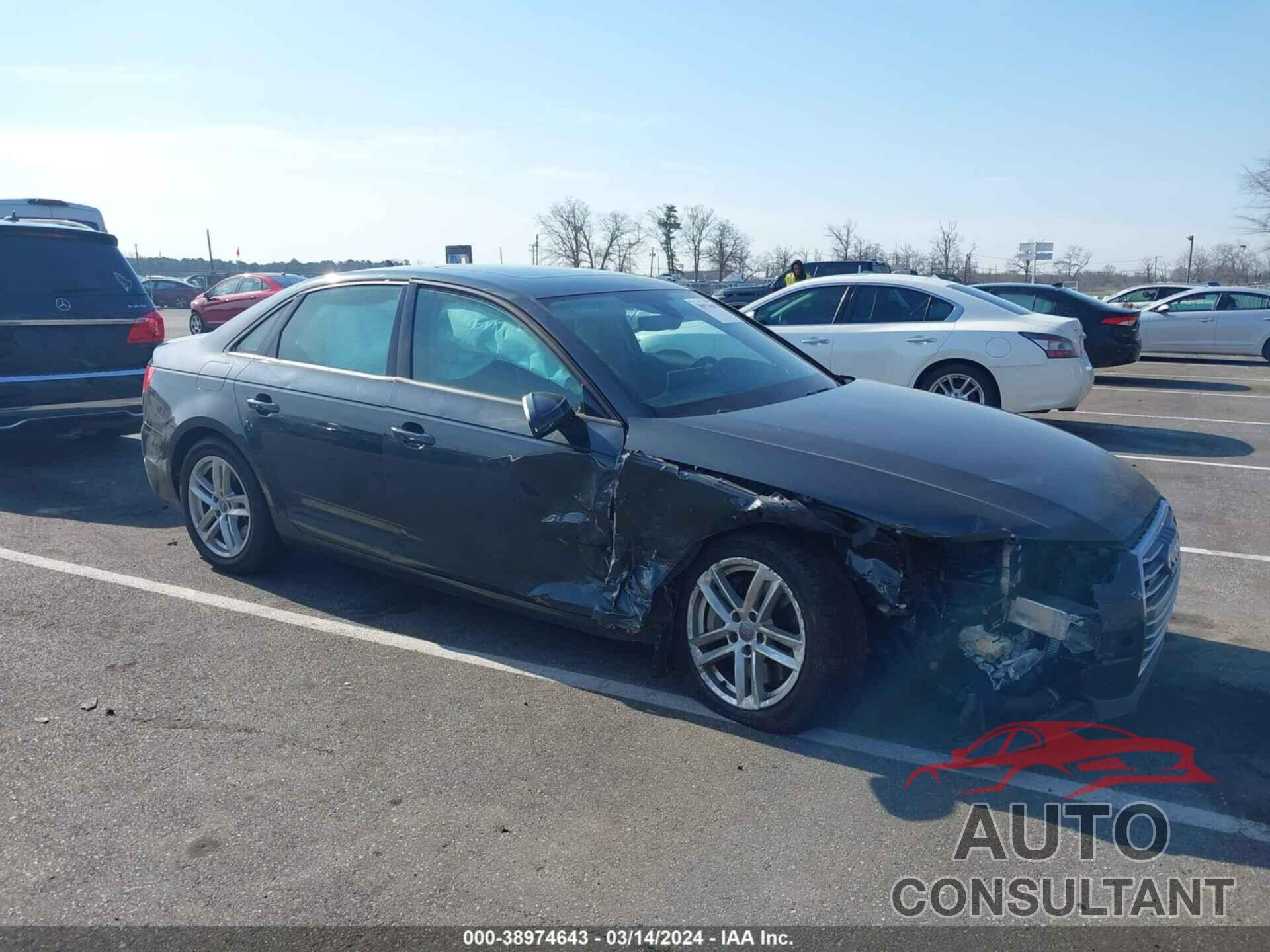 AUDI A4 2017 - WAUANAF43HN066835