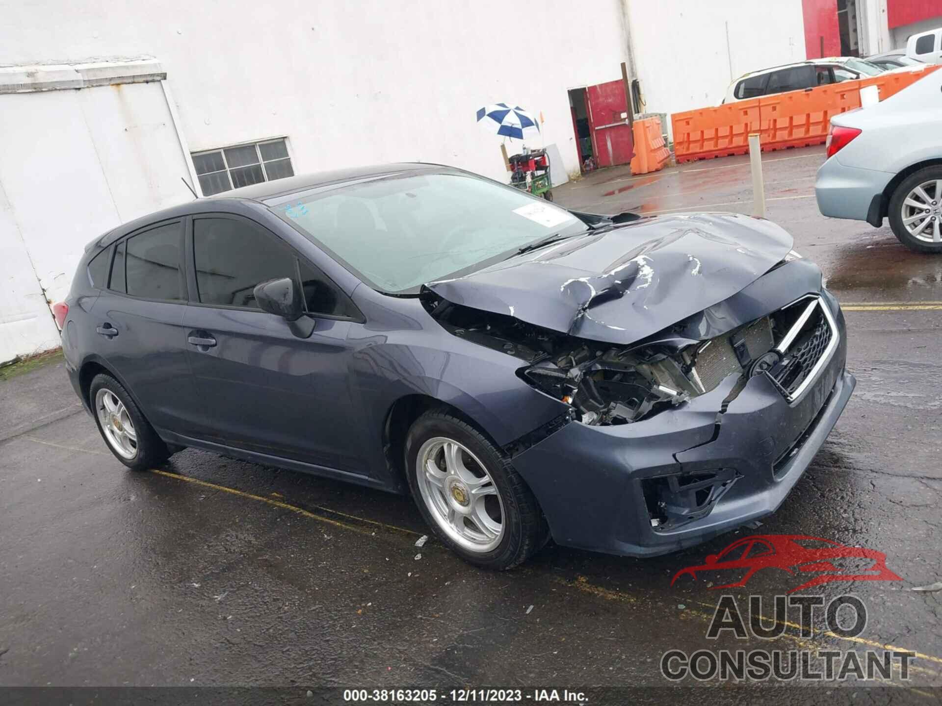 SUBARU IMPREZA 2017 - 4S3GTAA65H3750745