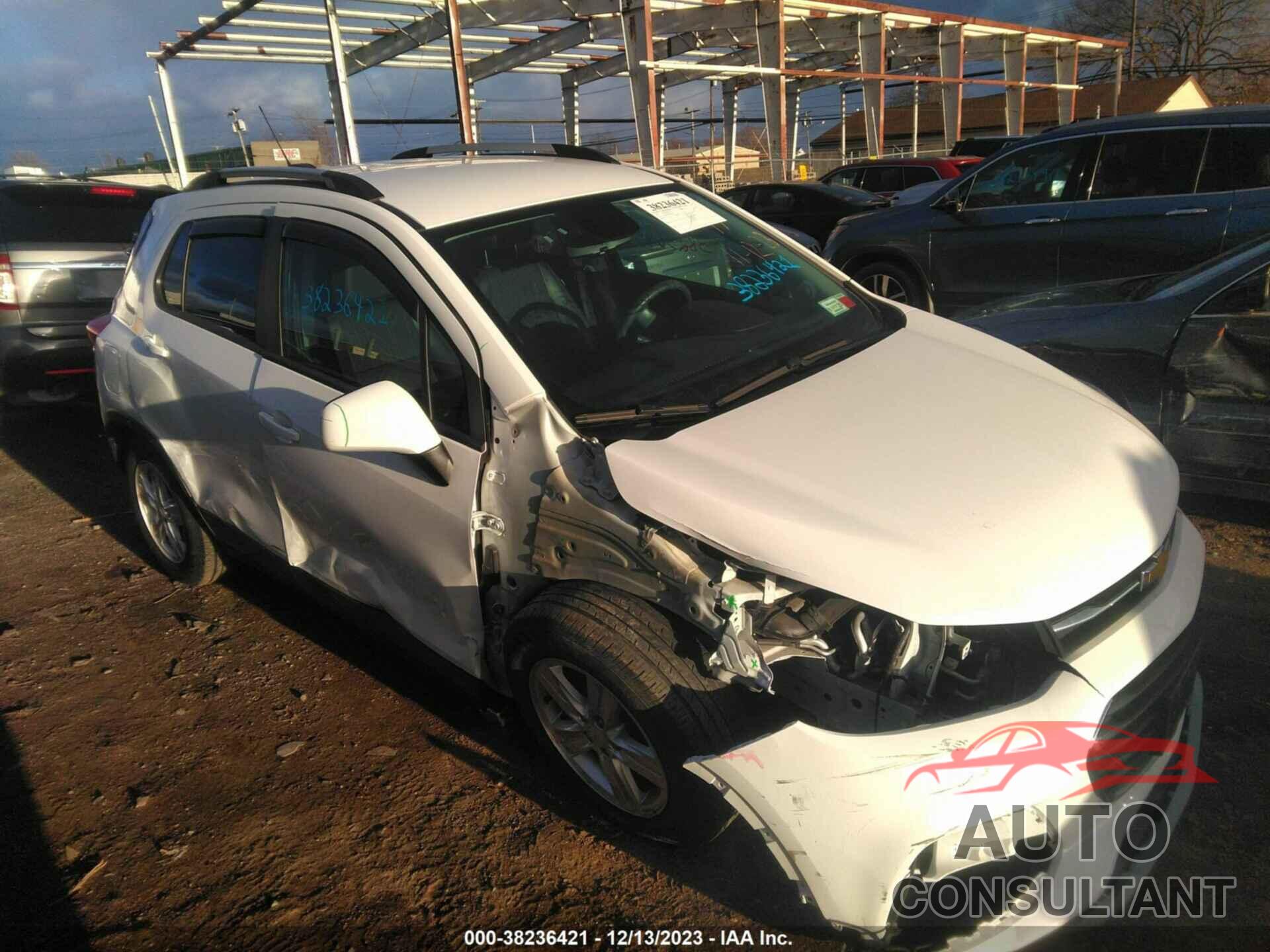 CHEVROLET TRAX 2021 - KL7CJPSB6MB346658