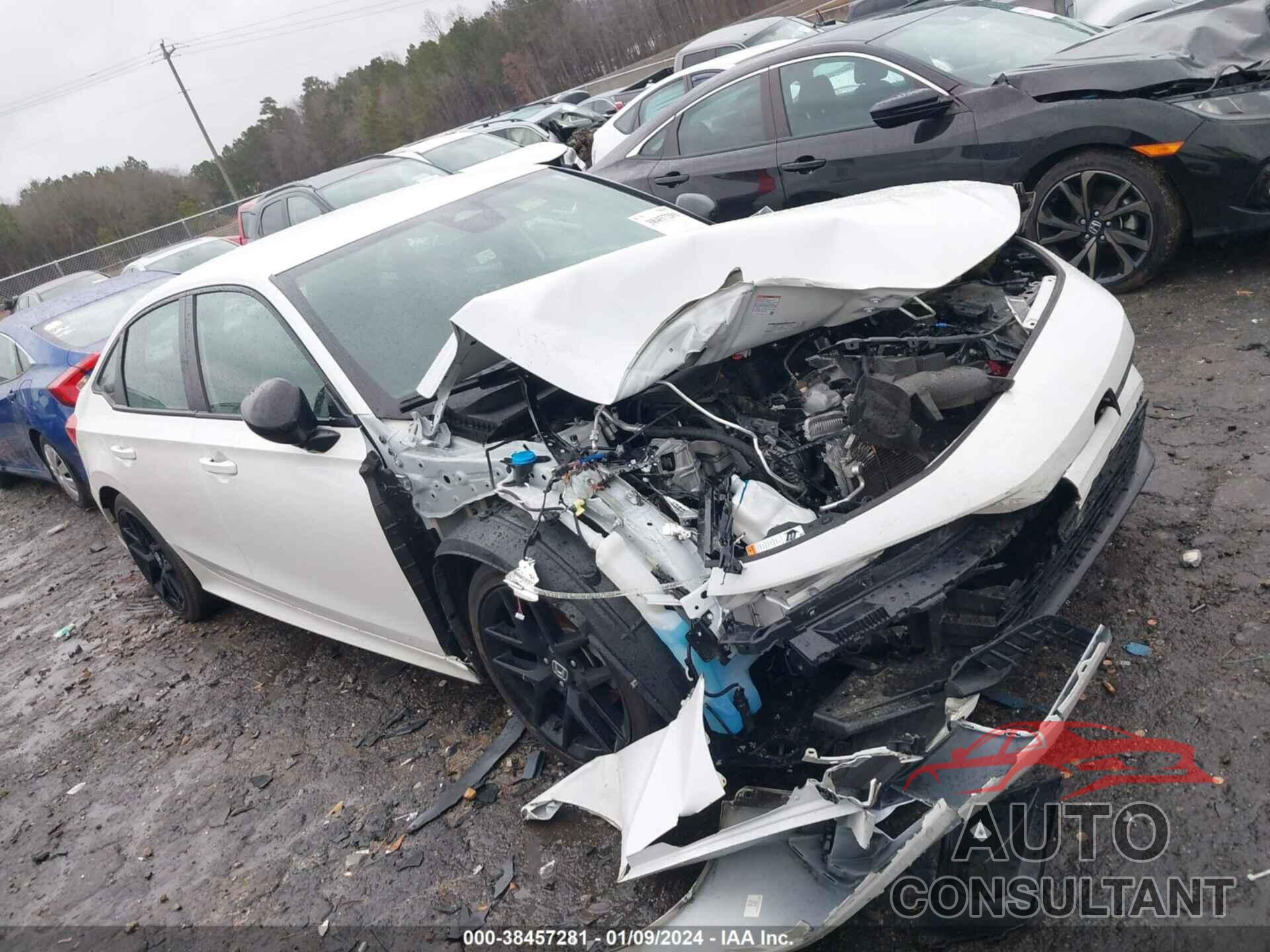 HONDA CIVIC 2022 - 2HGFE2F51NH609175