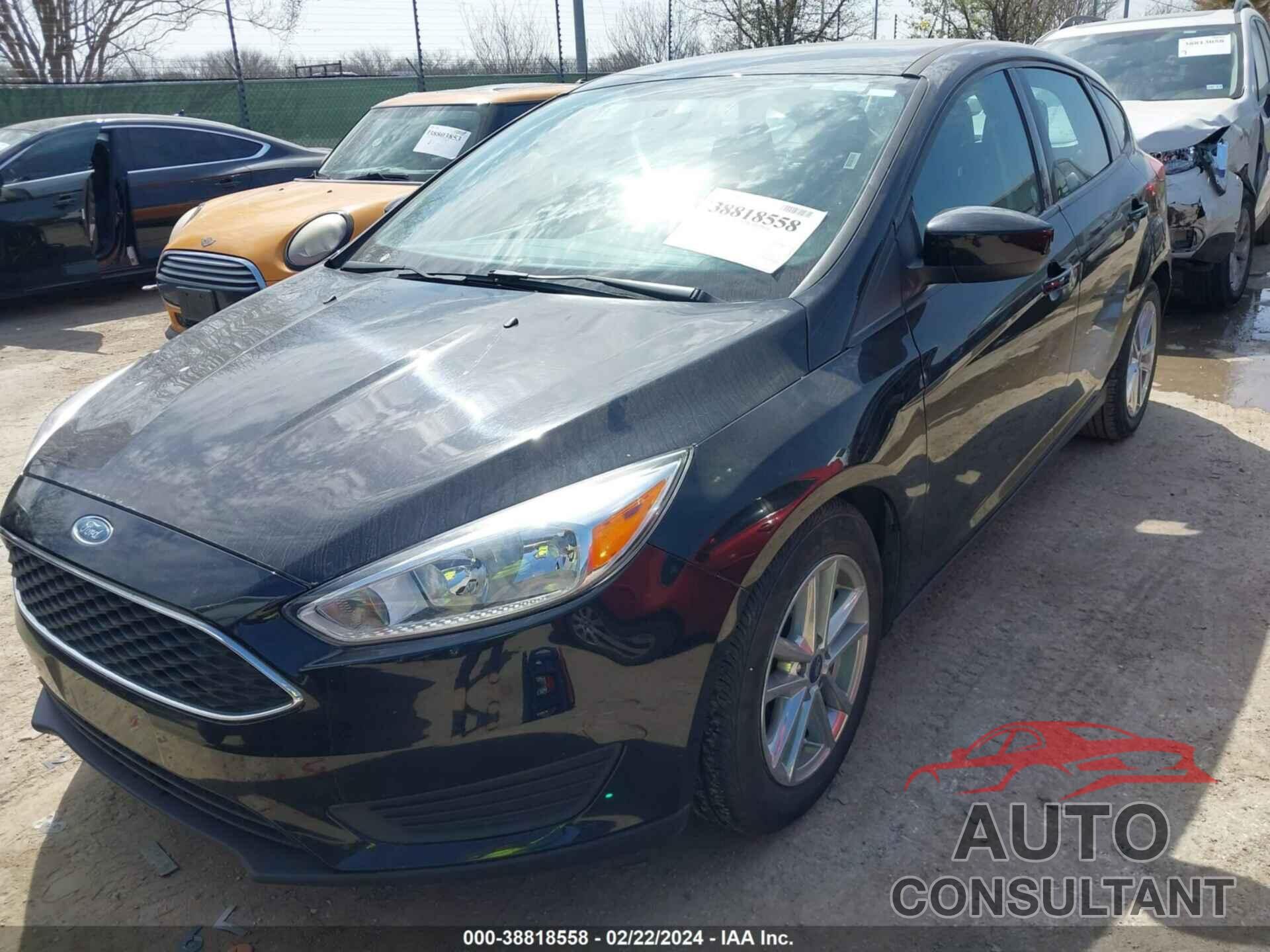 FORD FOCUS 2018 - 1FADP3K25JL200794