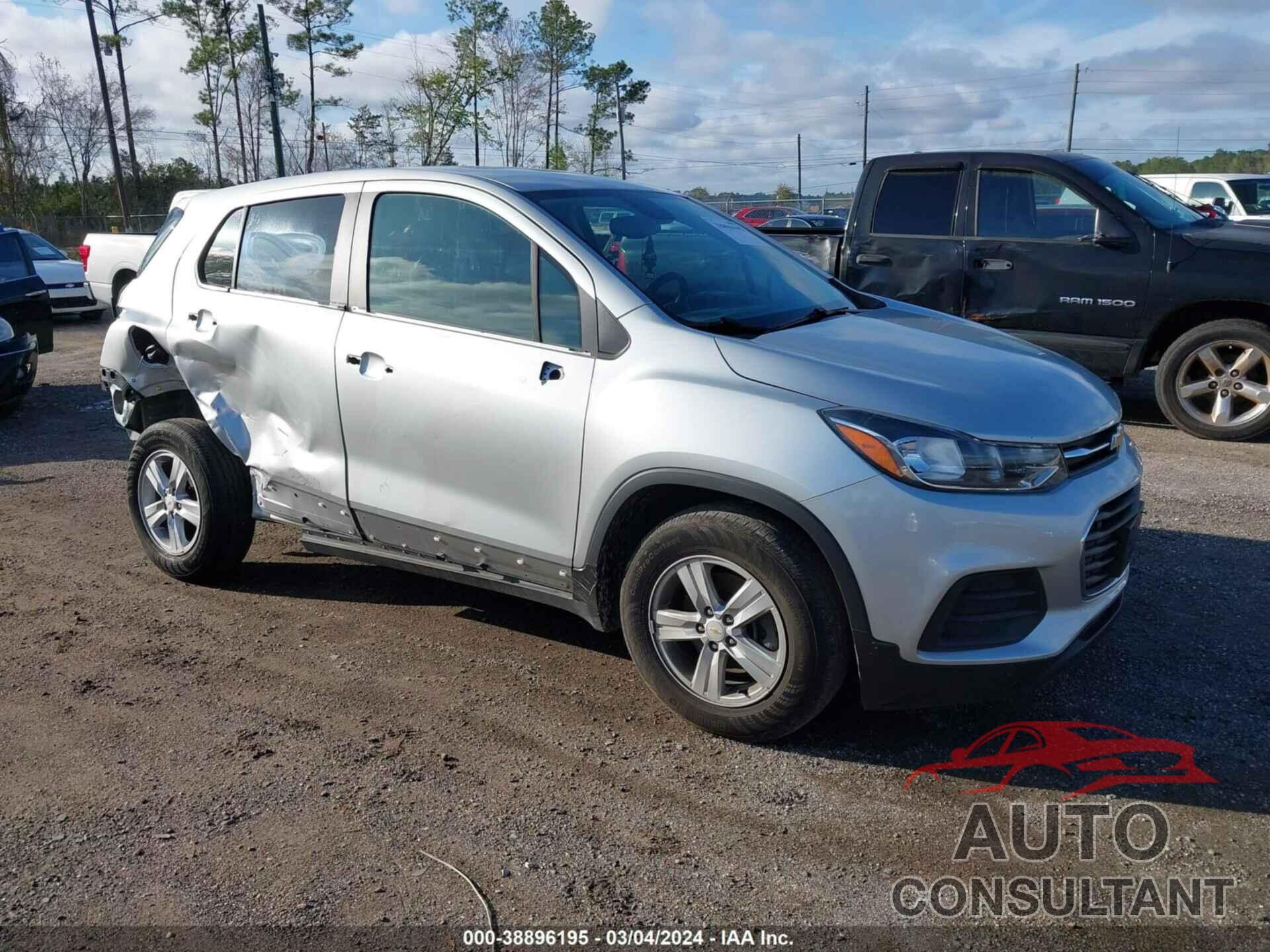 CHEVROLET TRAX 2020 - KL7CJKSB4LB323543