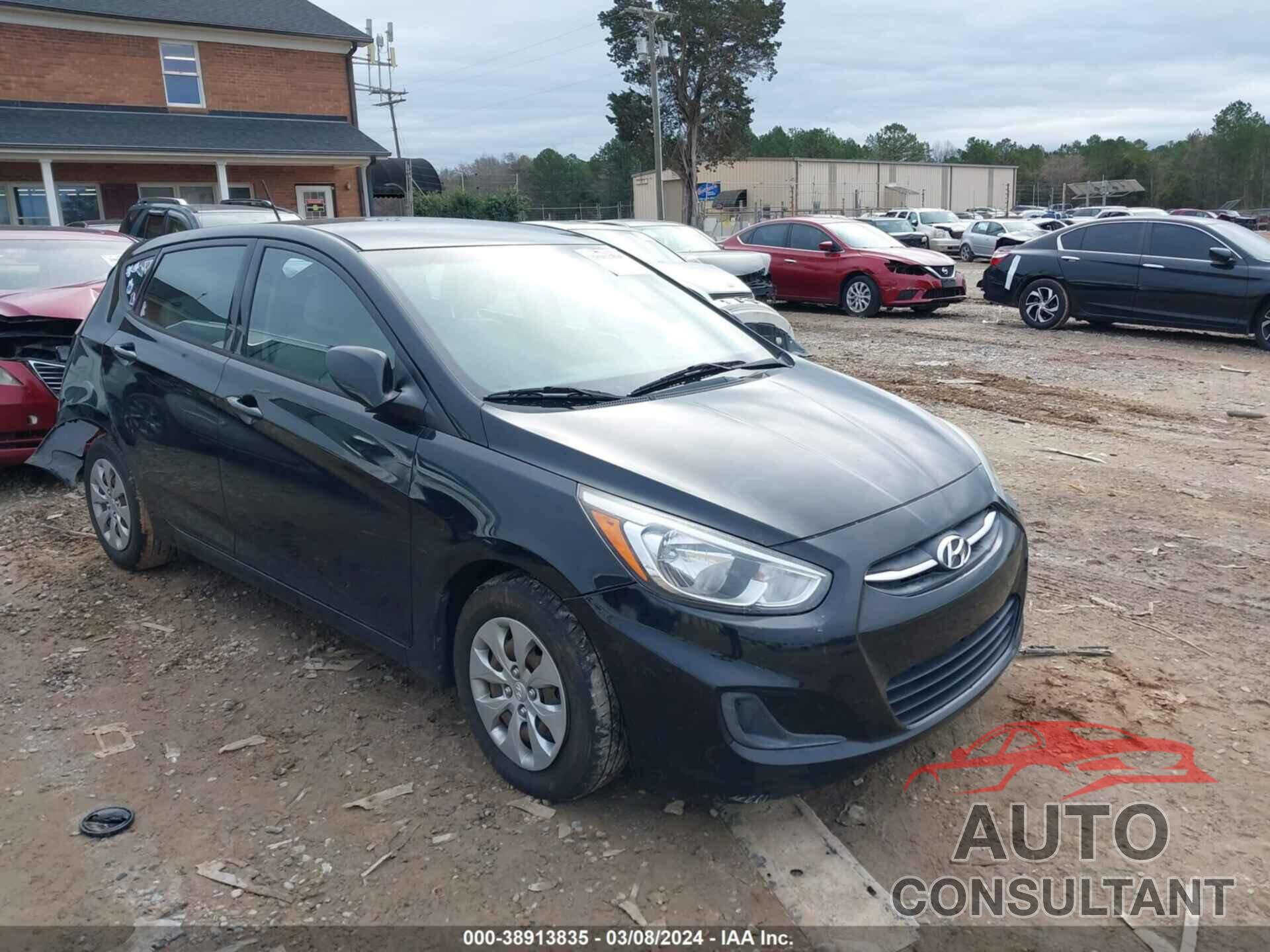 HYUNDAI ACCENT 2017 - KMHCT5AE8HU313194