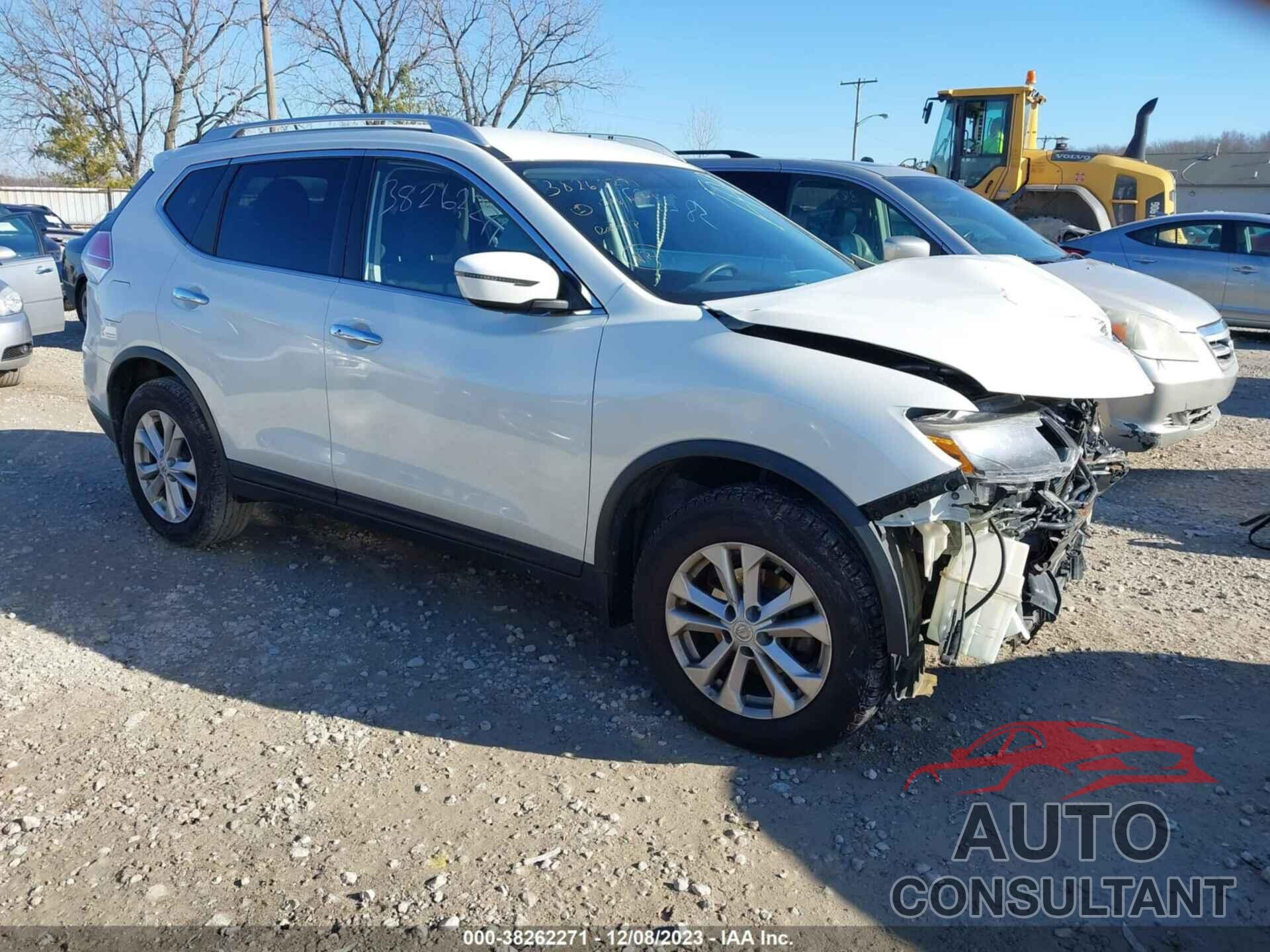 NISSAN ROGUE 2016 - KNMAT2MV0GP596158