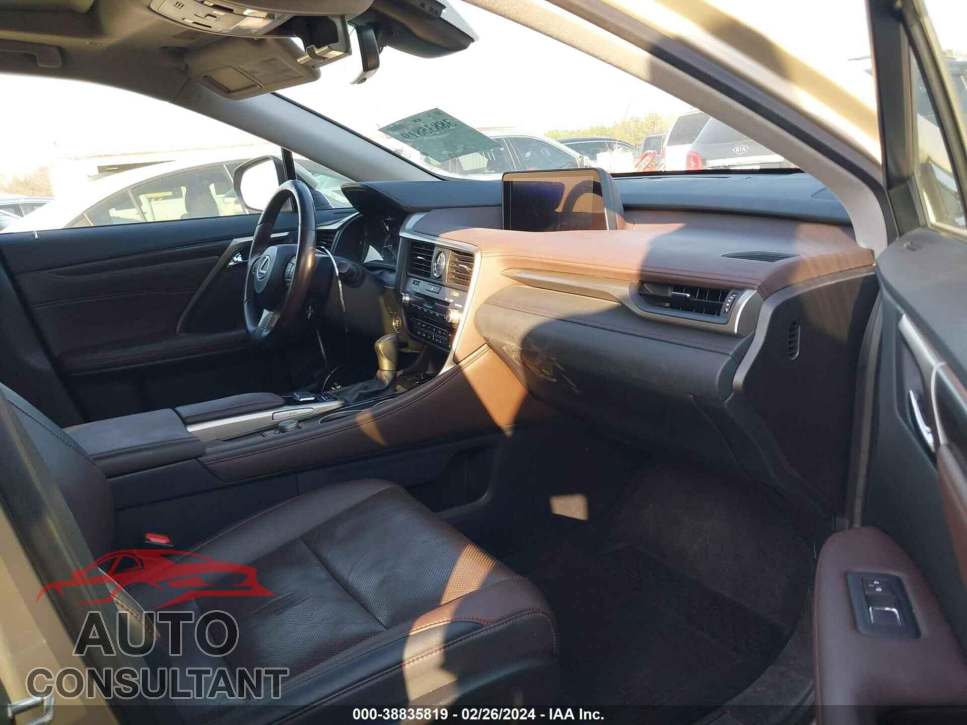 LEXUS RX 2016 - 2T2BZMCA4GC053807