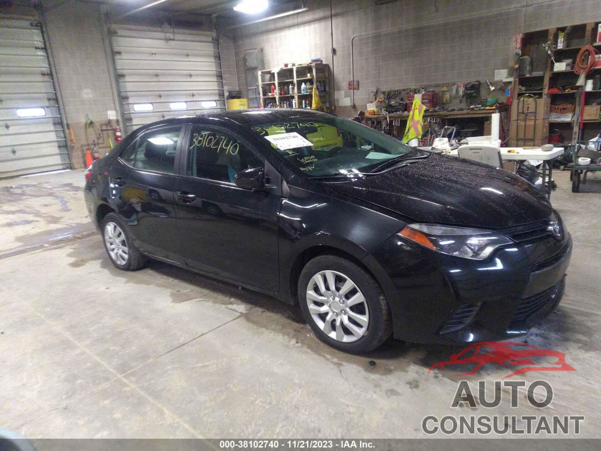 TOYOTA COROLLA 2016 - 2T1BURHE1GC557839