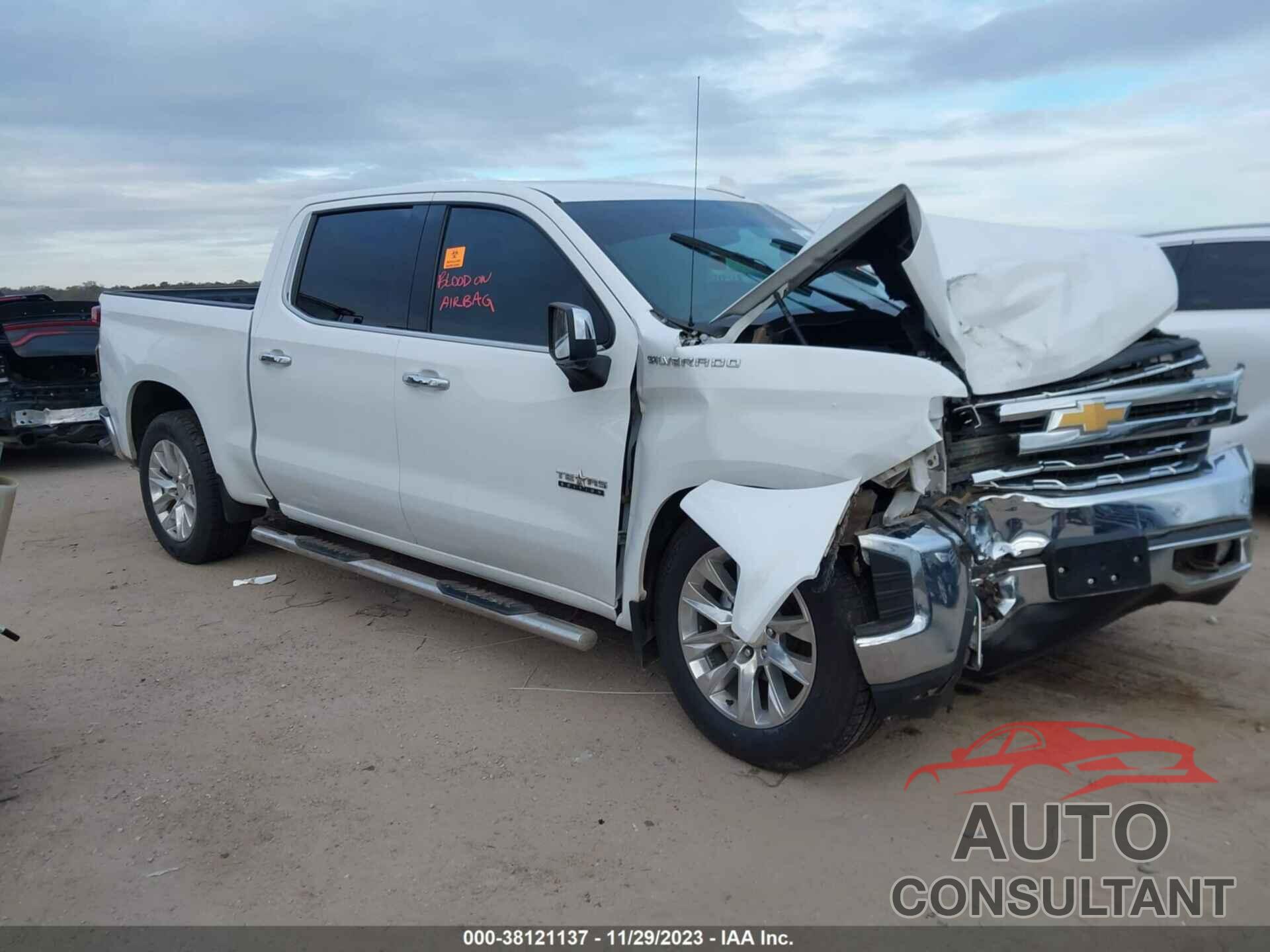 CHEVROLET SILVERADO 1500 2021 - 3GCPWEED6MG329065