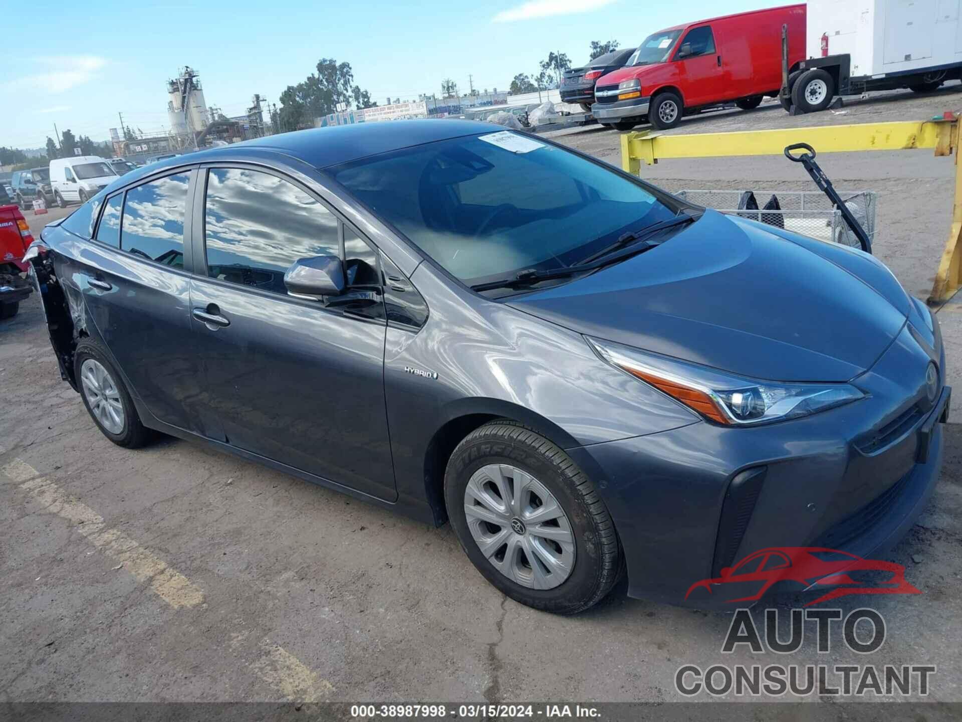 TOYOTA PRIUS 2020 - JTDKARFU9L3103067