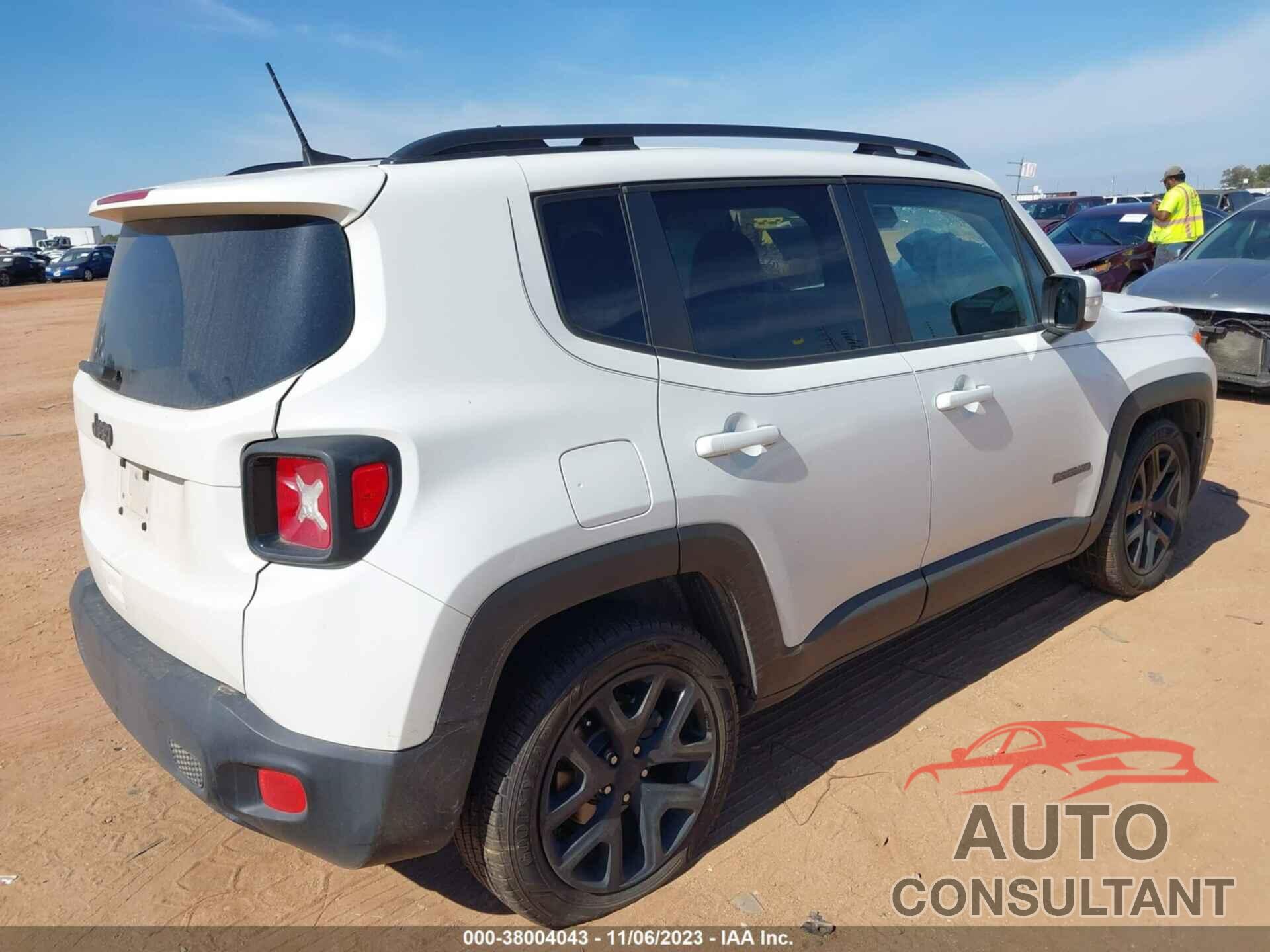 JEEP RENEGADE 2018 - ZACCJABB2JPJ71680