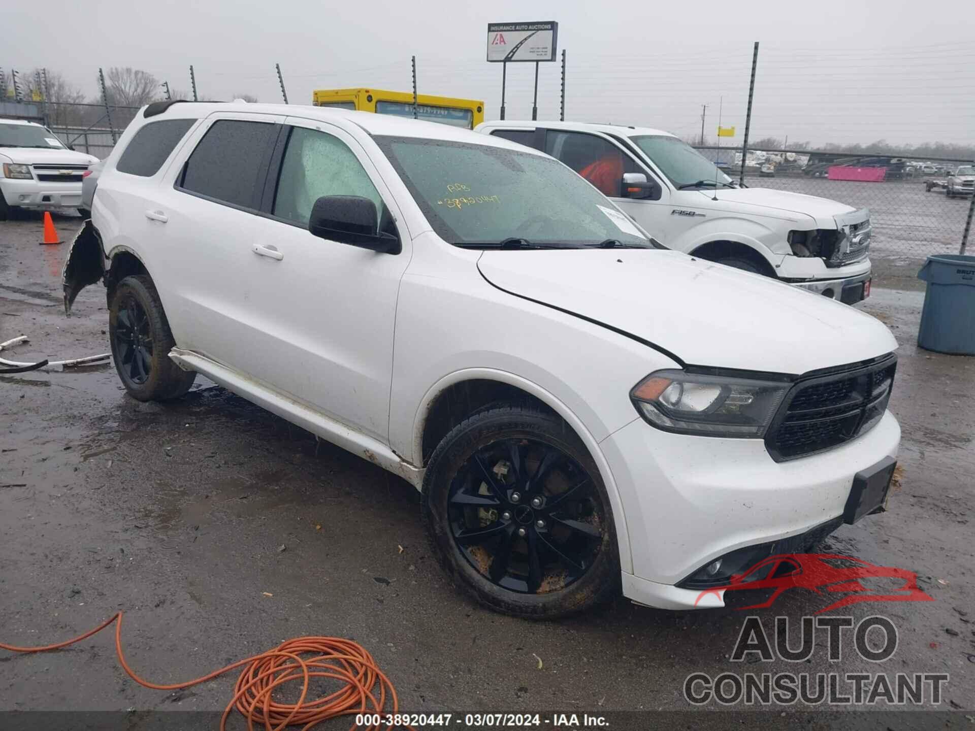 DODGE DURANGO 2018 - 1C4RDHAG1JC413969