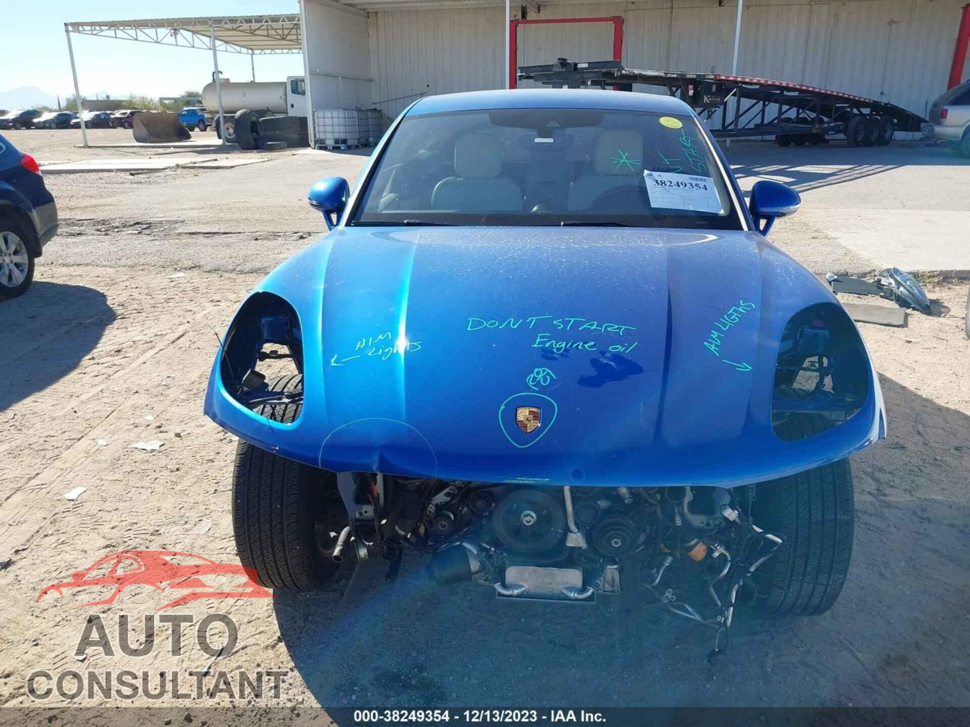 PORSCHE MACAN 2017 - WP1AB2A53HLB15253