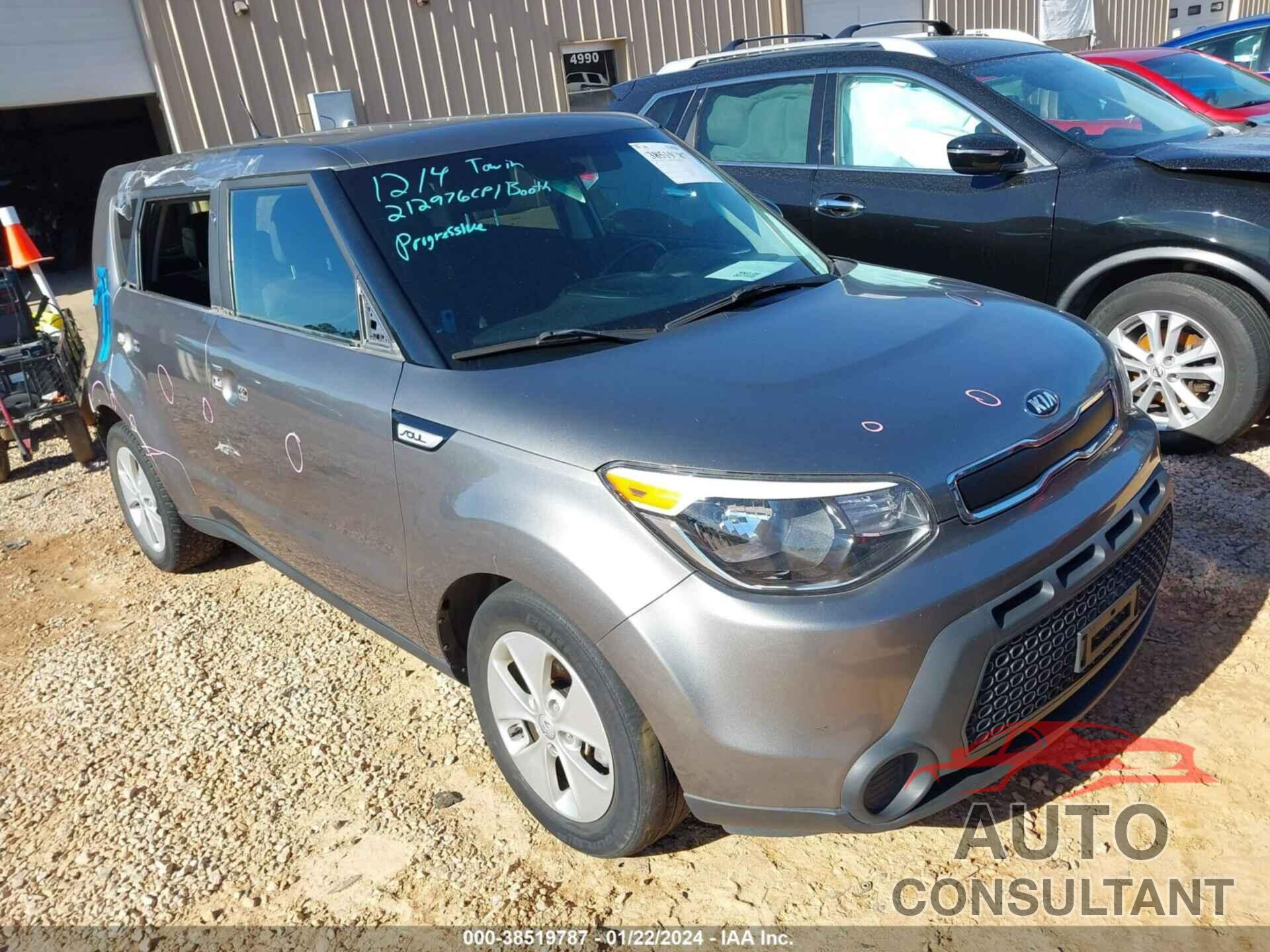 KIA SOUL 2016 - KNDJN2A23G7402727