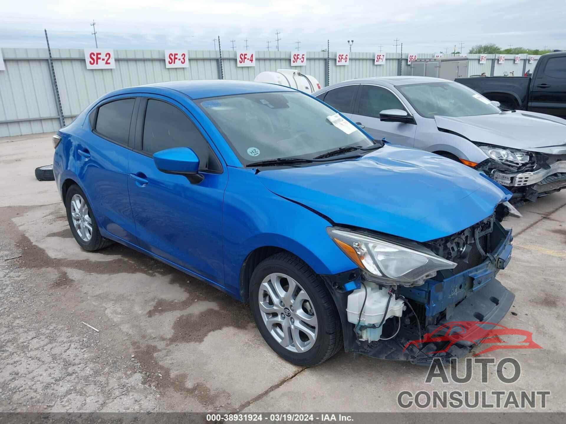 TOYOTA YARIS IA 2017 - 3MYDLBYVXHY182314