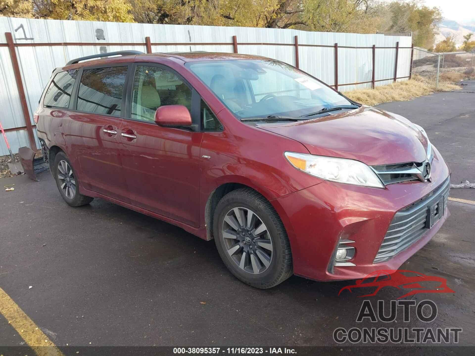 TOYOTA SIENNA 2020 - 5TDDZ3DC4LS229974