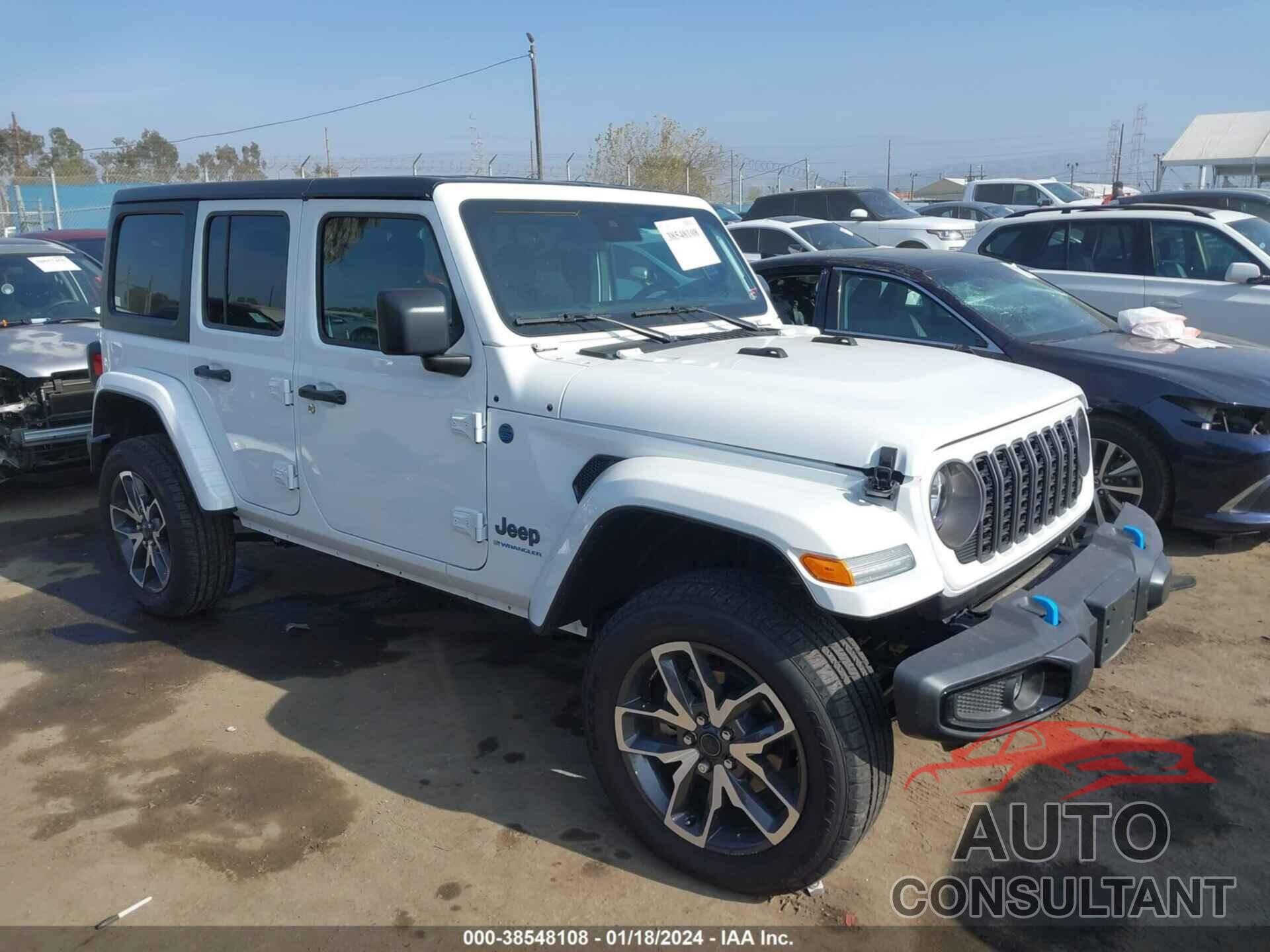 JEEP WRANGLER 4XE 2024 - 1C4RJXN64RW164047