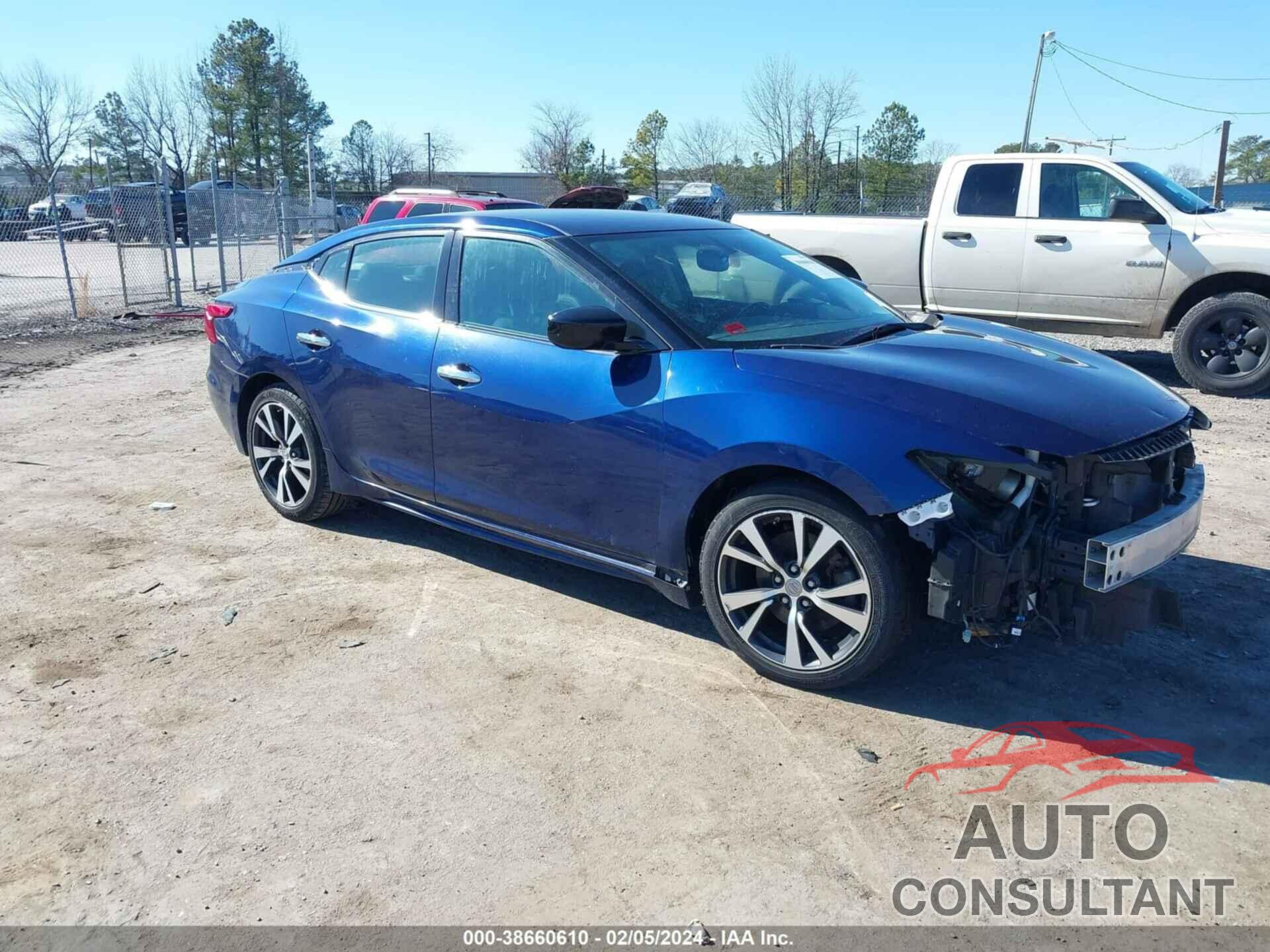 NISSAN MAXIMA 2017 - 1N4AA6AP3HC378586