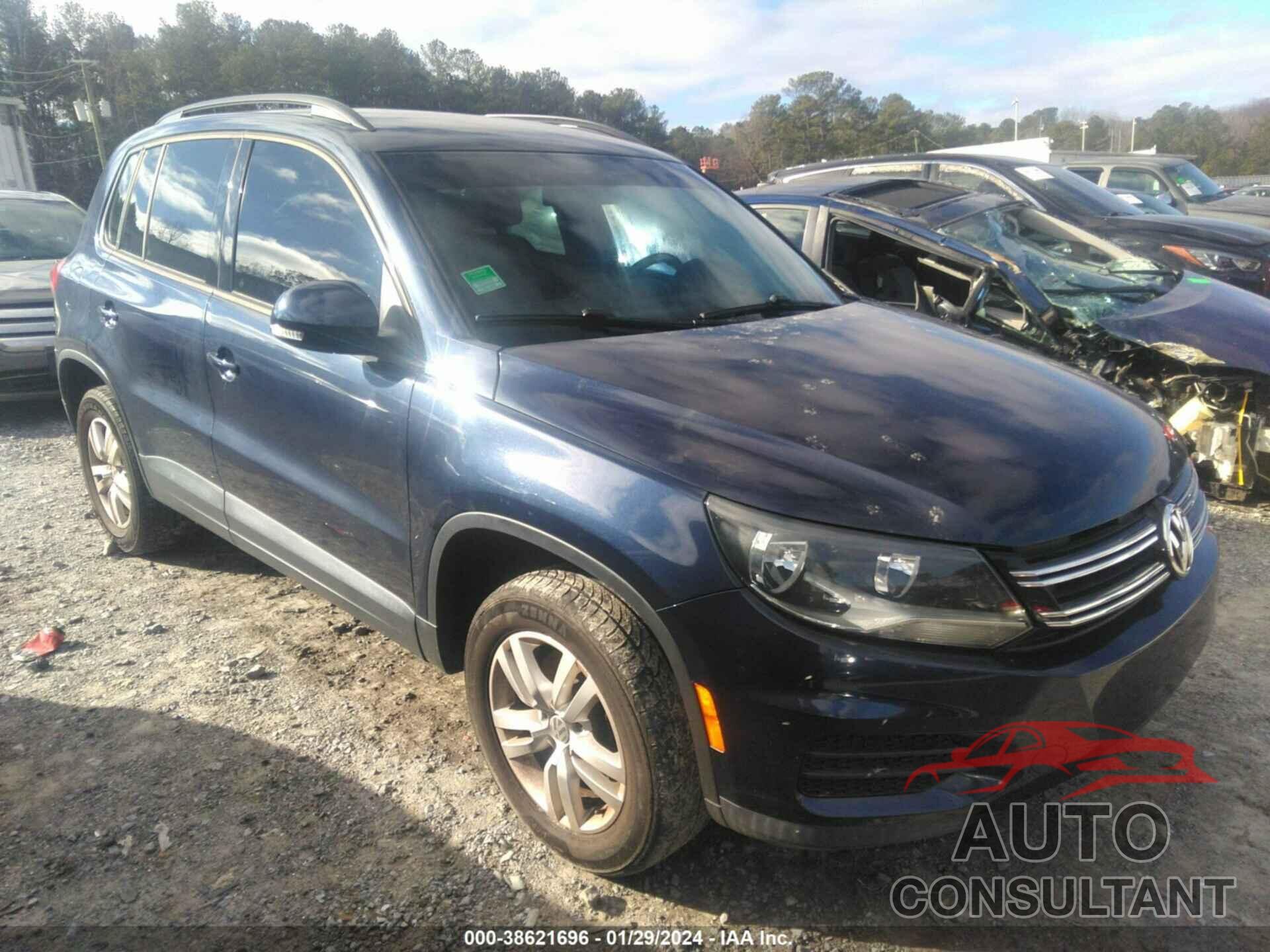 VOLKSWAGEN TIGUAN 2016 - WVGAV7AX3GW580499