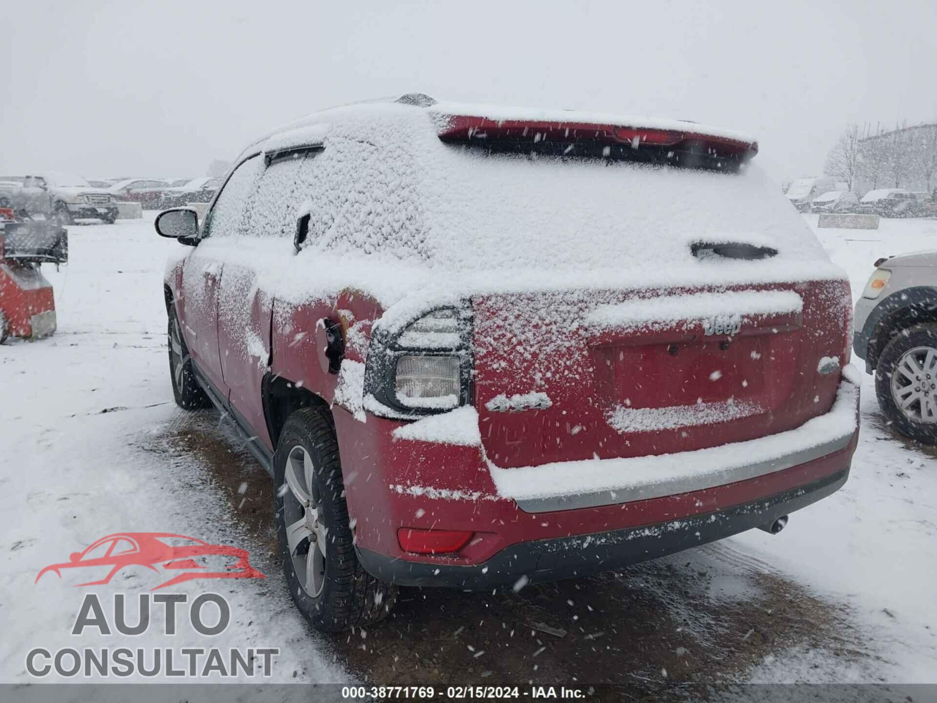 JEEP COMPASS 2017 - 1C4NJDEB0HD178211