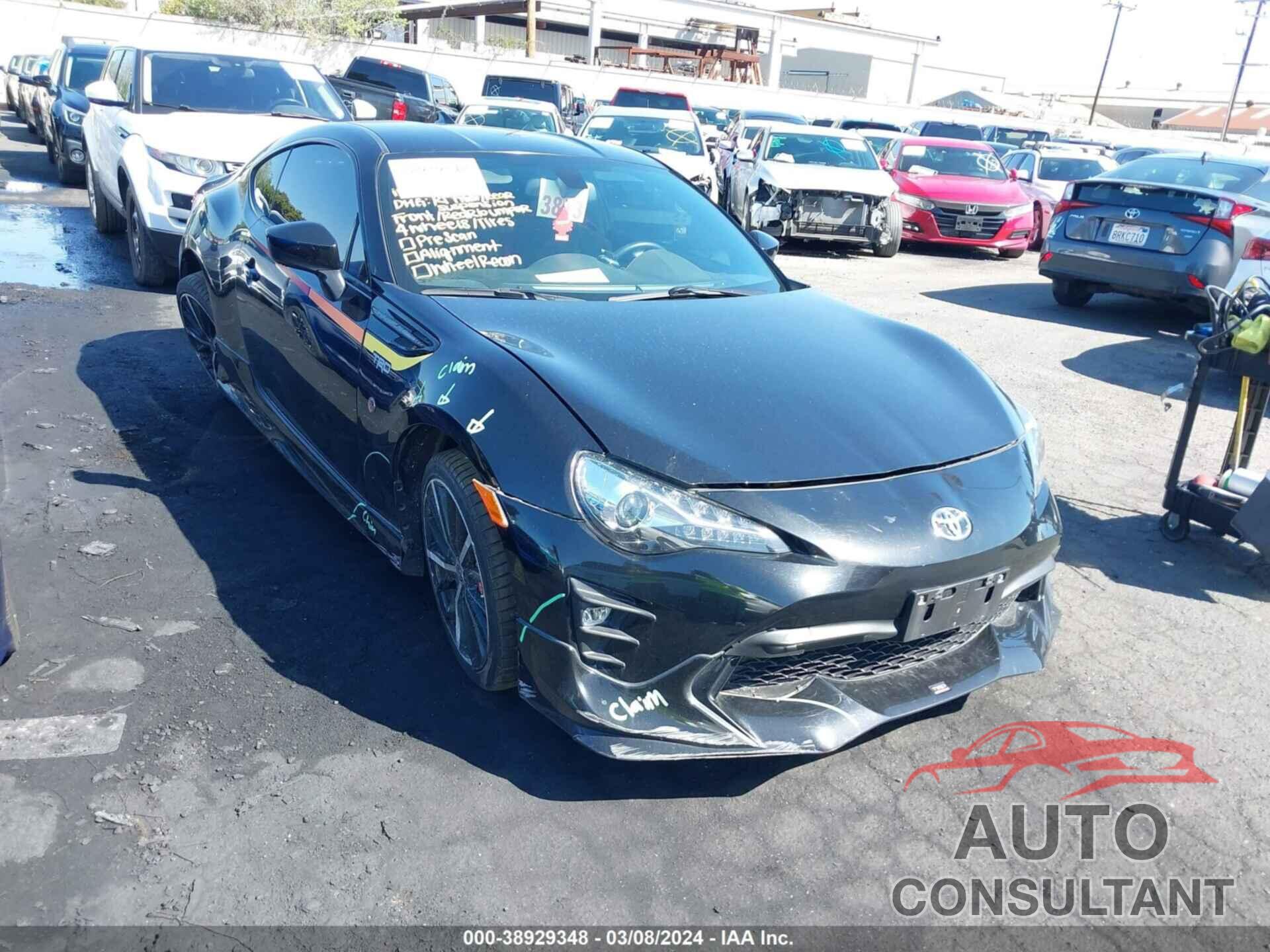 TOYOTA 86 2019 - JF1ZNAE17K9702109