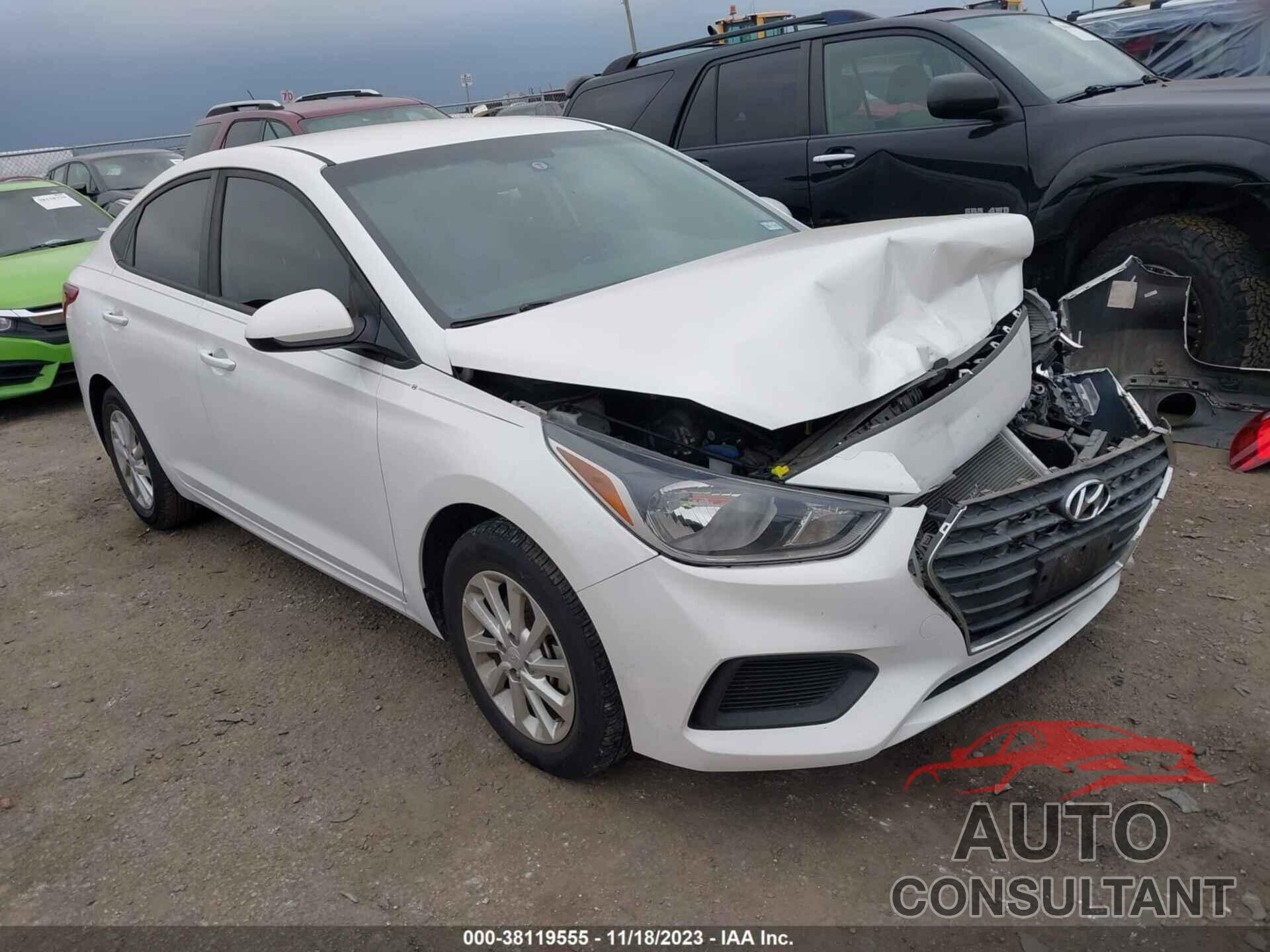 HYUNDAI ACCENT 2018 - 3KPC24A35JE024309