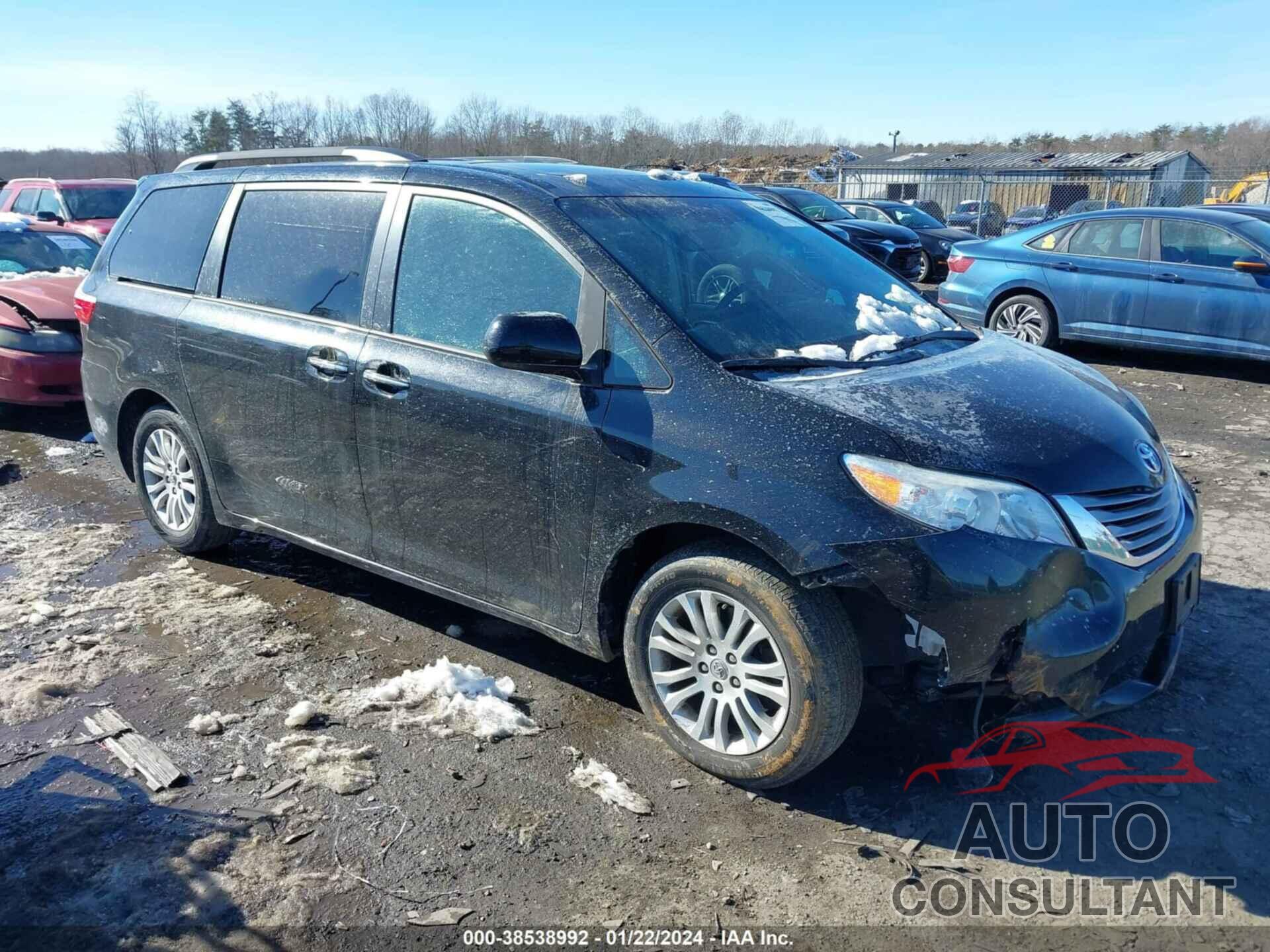 TOYOTA SIENNA 2016 - 5TDYK3DC4GS709332