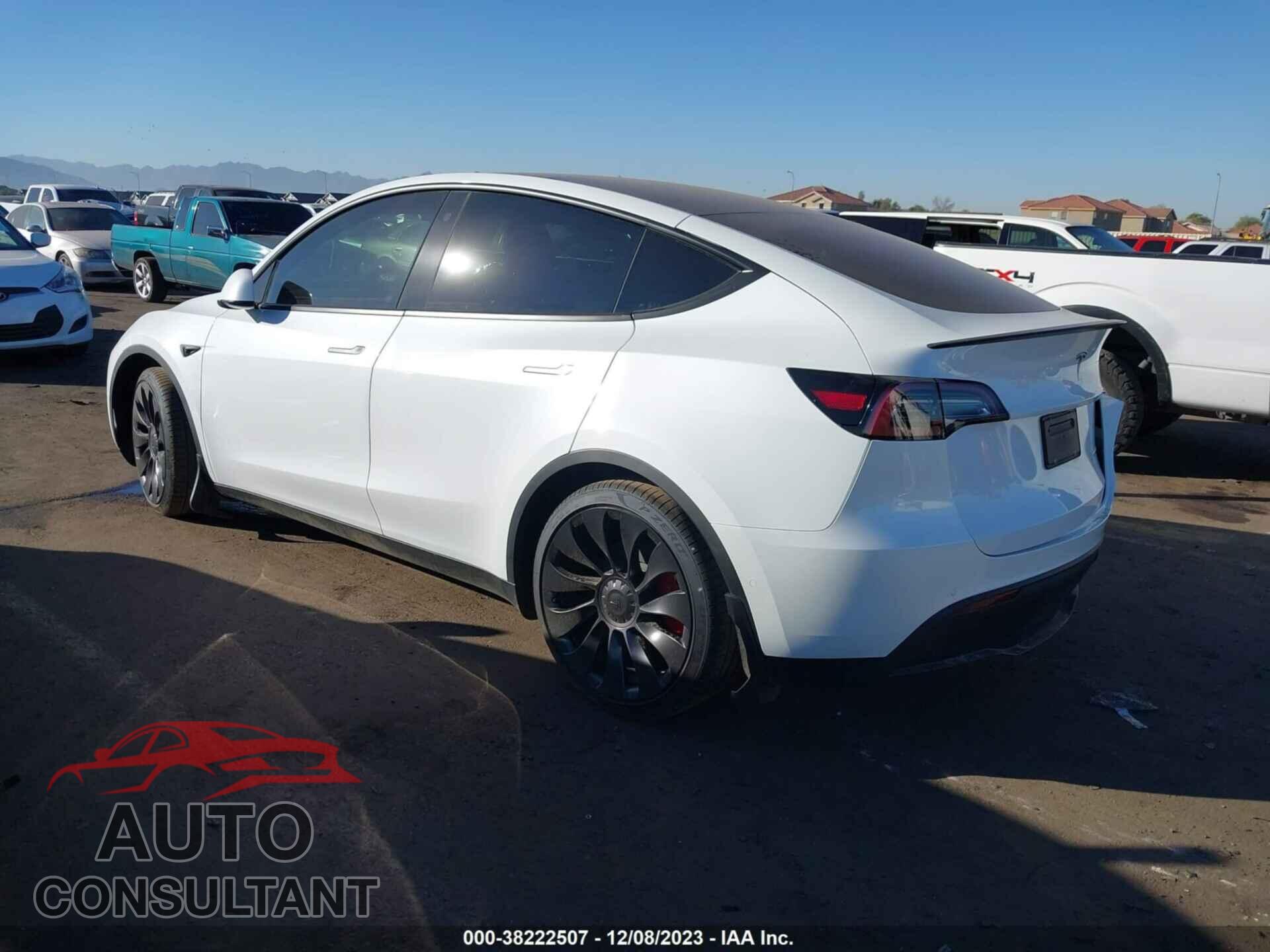 TESLA MODEL Y 2022 - 7SAYGDEF1NF488695