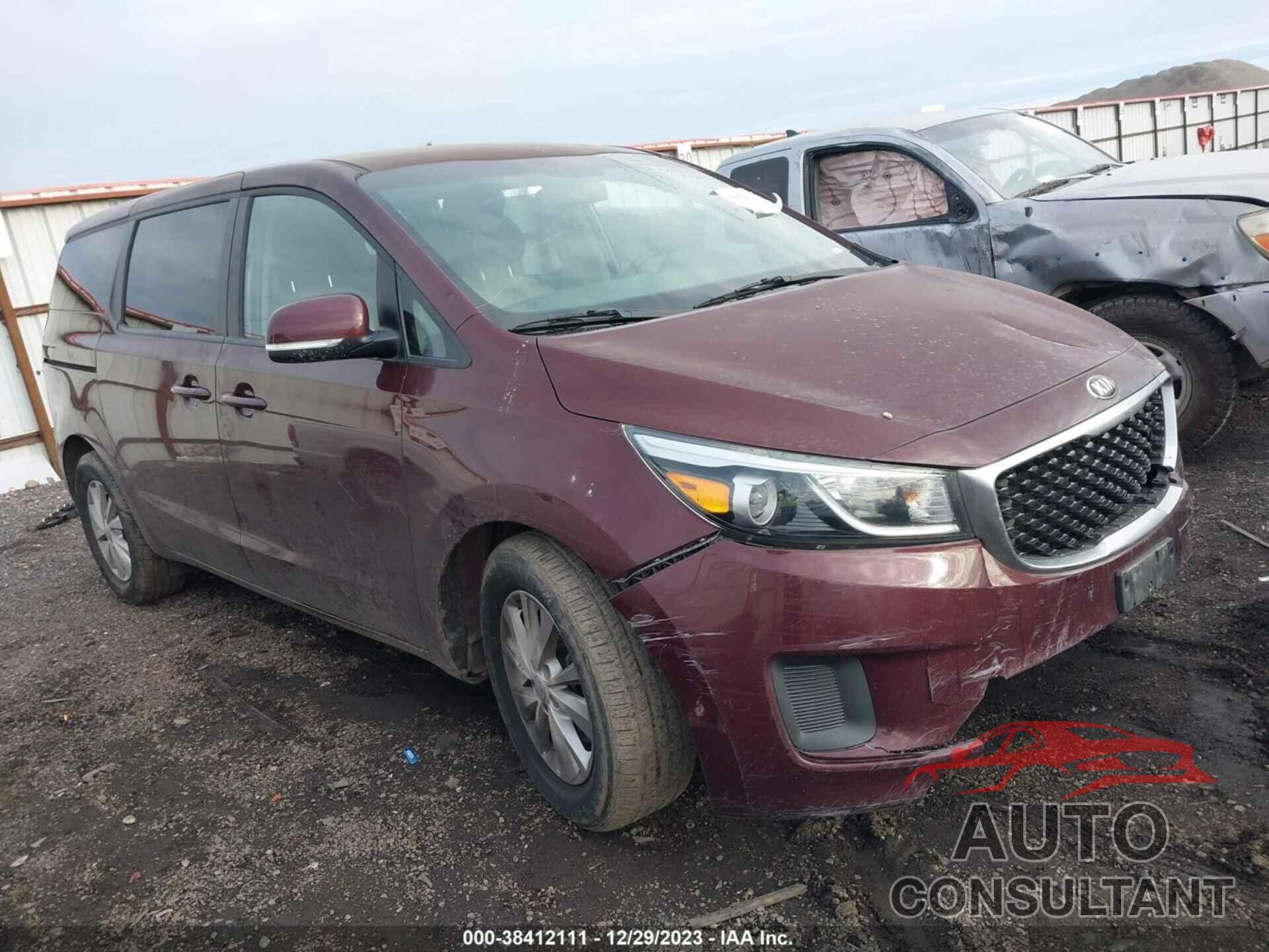 KIA SEDONA 2017 - KNDMB5C19H6234420