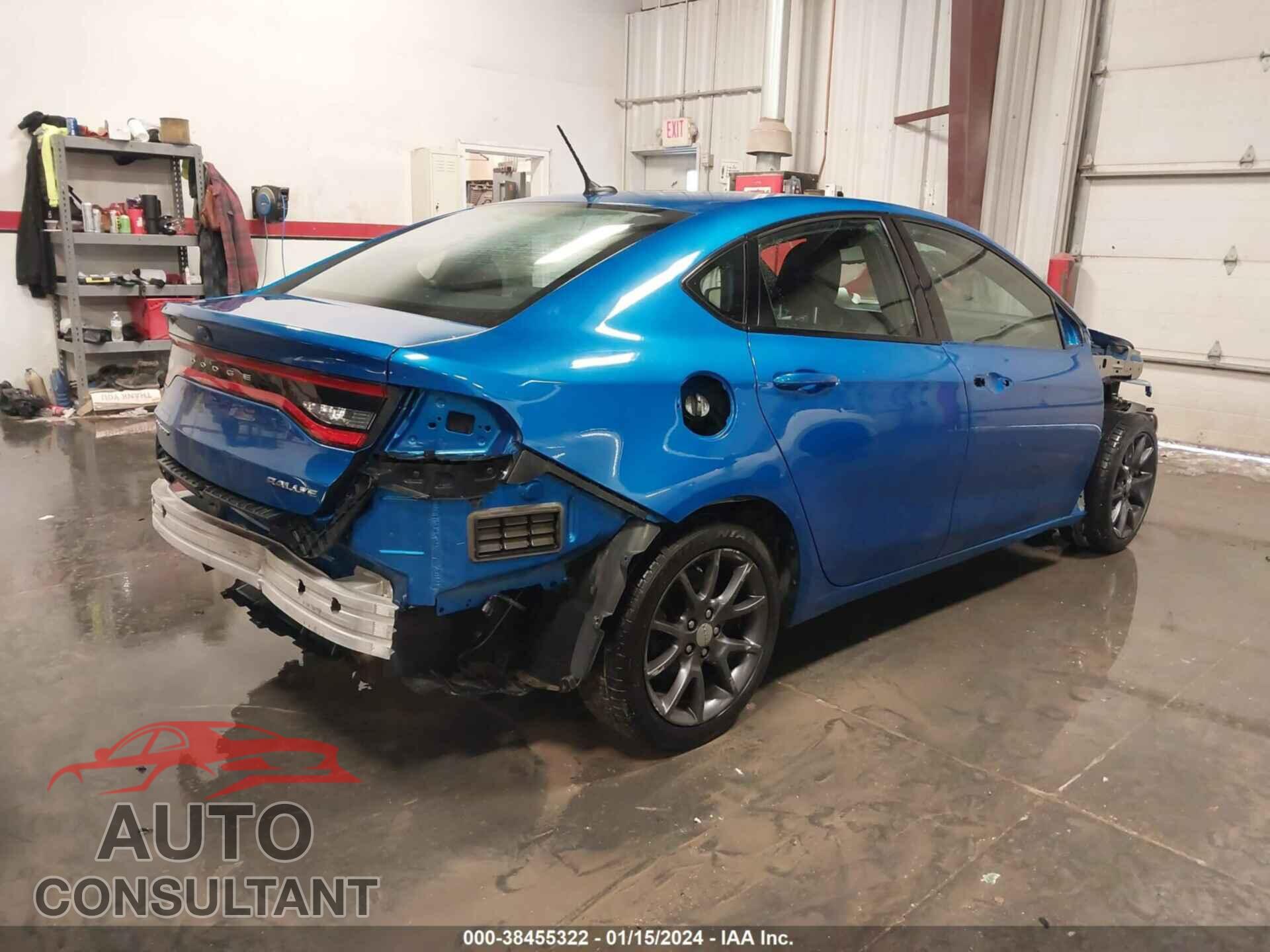 DODGE DART 2016 - 1C3CDFBB1GD653320