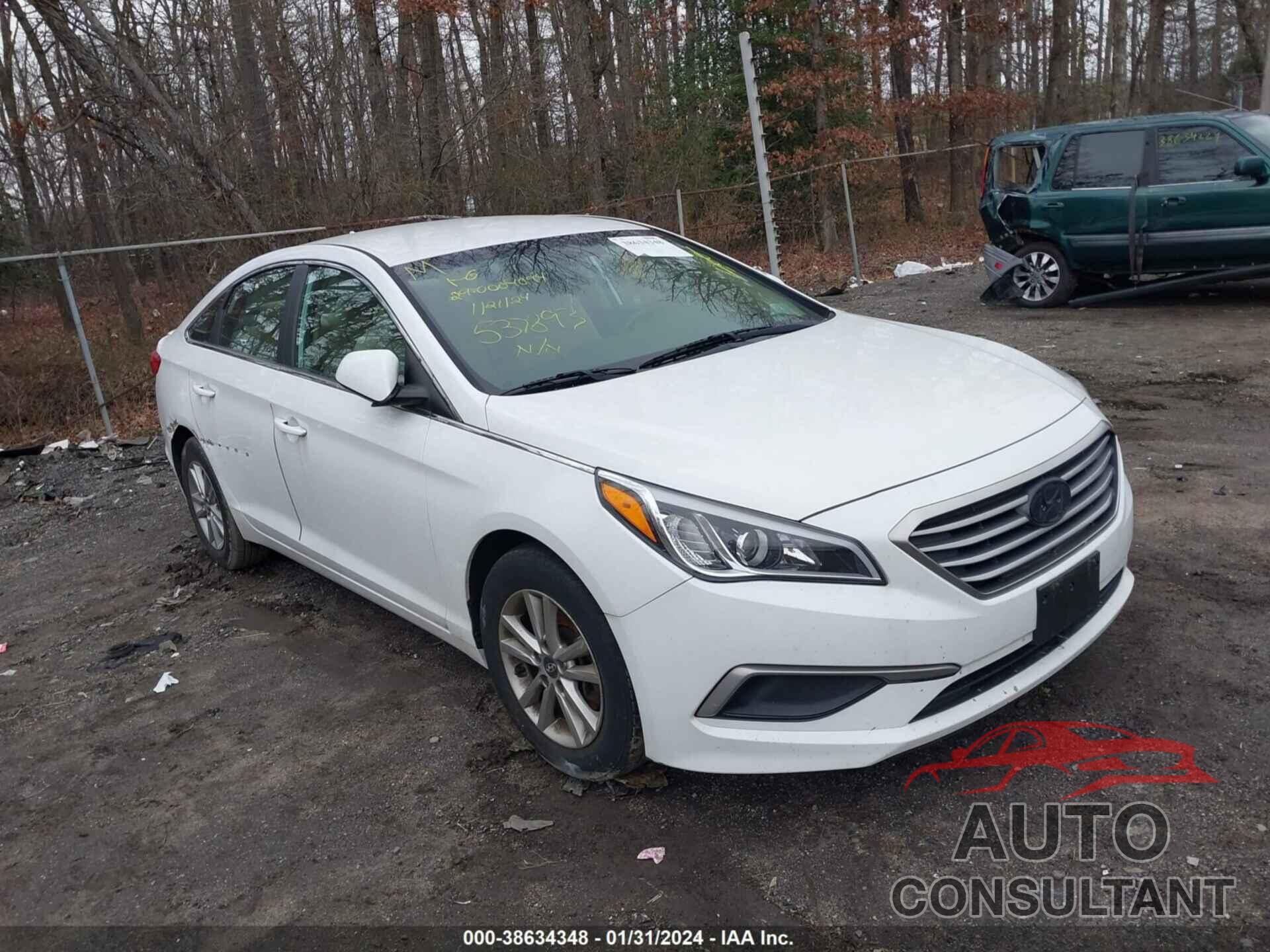 HYUNDAI SONATA 2017 - 5NPE24AF7HH537893