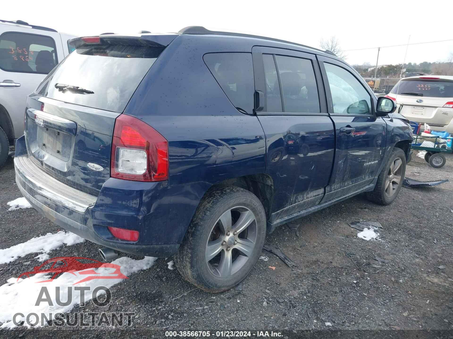 JEEP COMPASS 2017 - 1C4NJDEB4HD112728