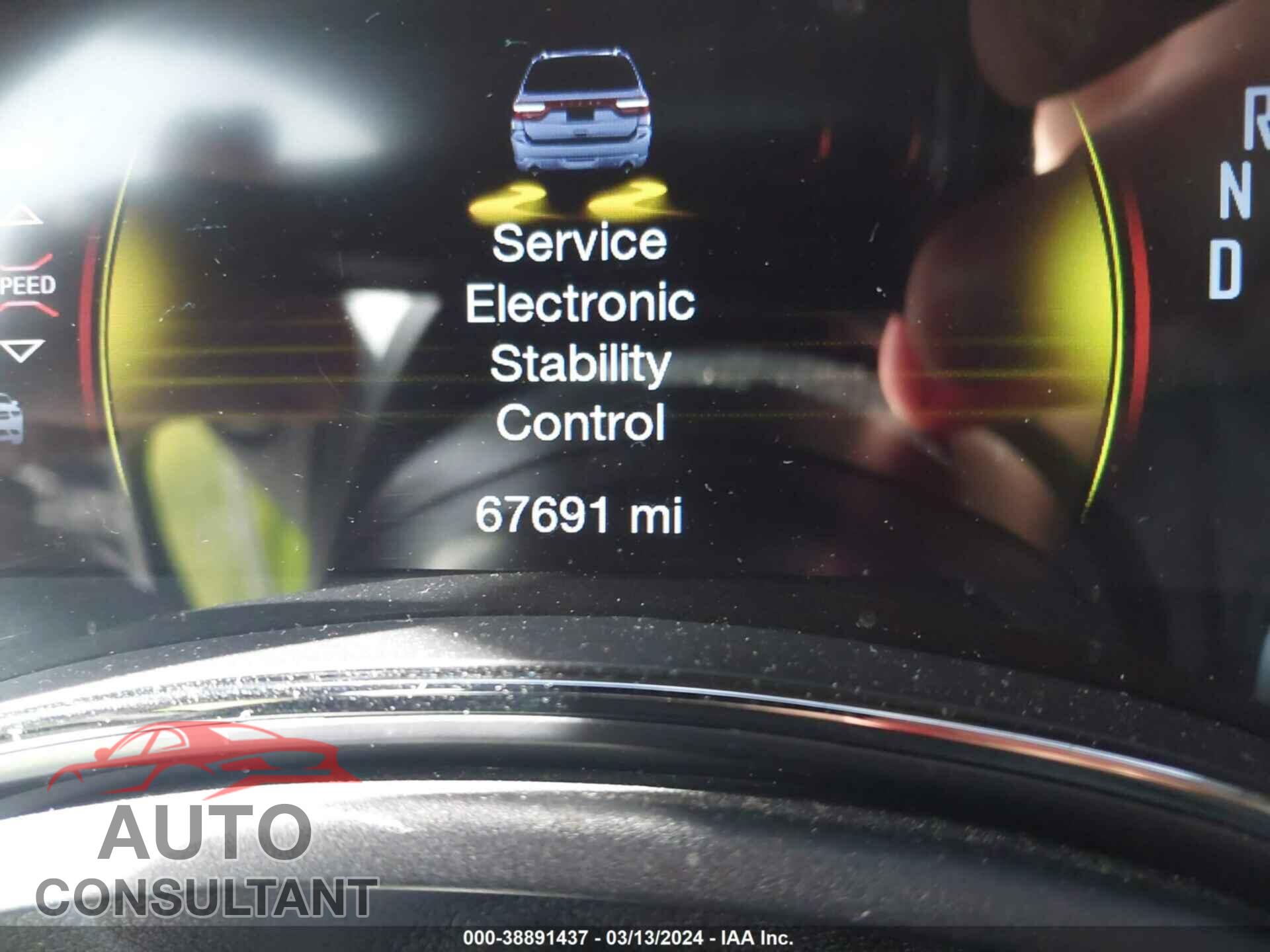 DODGE DURANGO 2018 - 1C4RDJDG2JC497383