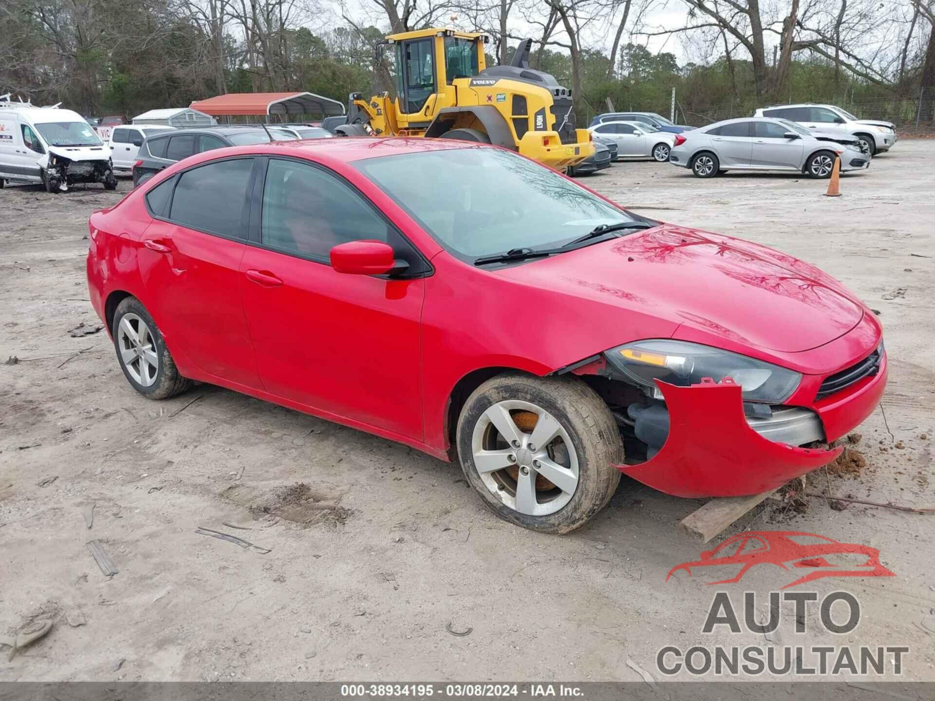 DODGE DART 2016 - 1C3CDFBB8GD689294