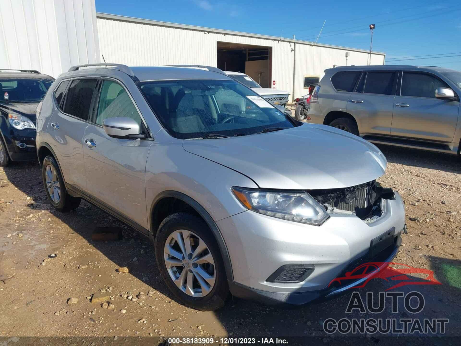 NISSAN ROGUE 2016 - KNMAT2MV0GP647996