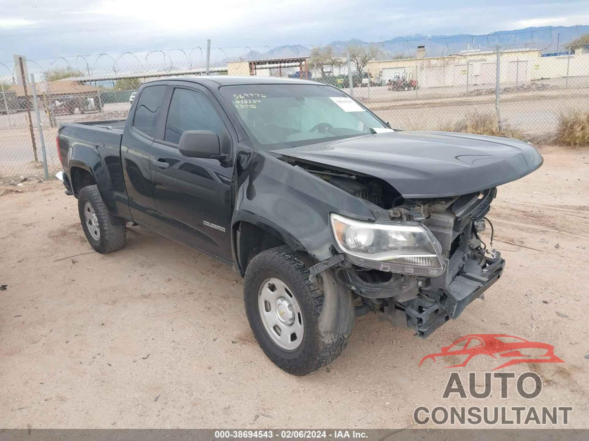 CHEVROLET COLORADO 2017 - 1GCHSBEA9H1281893