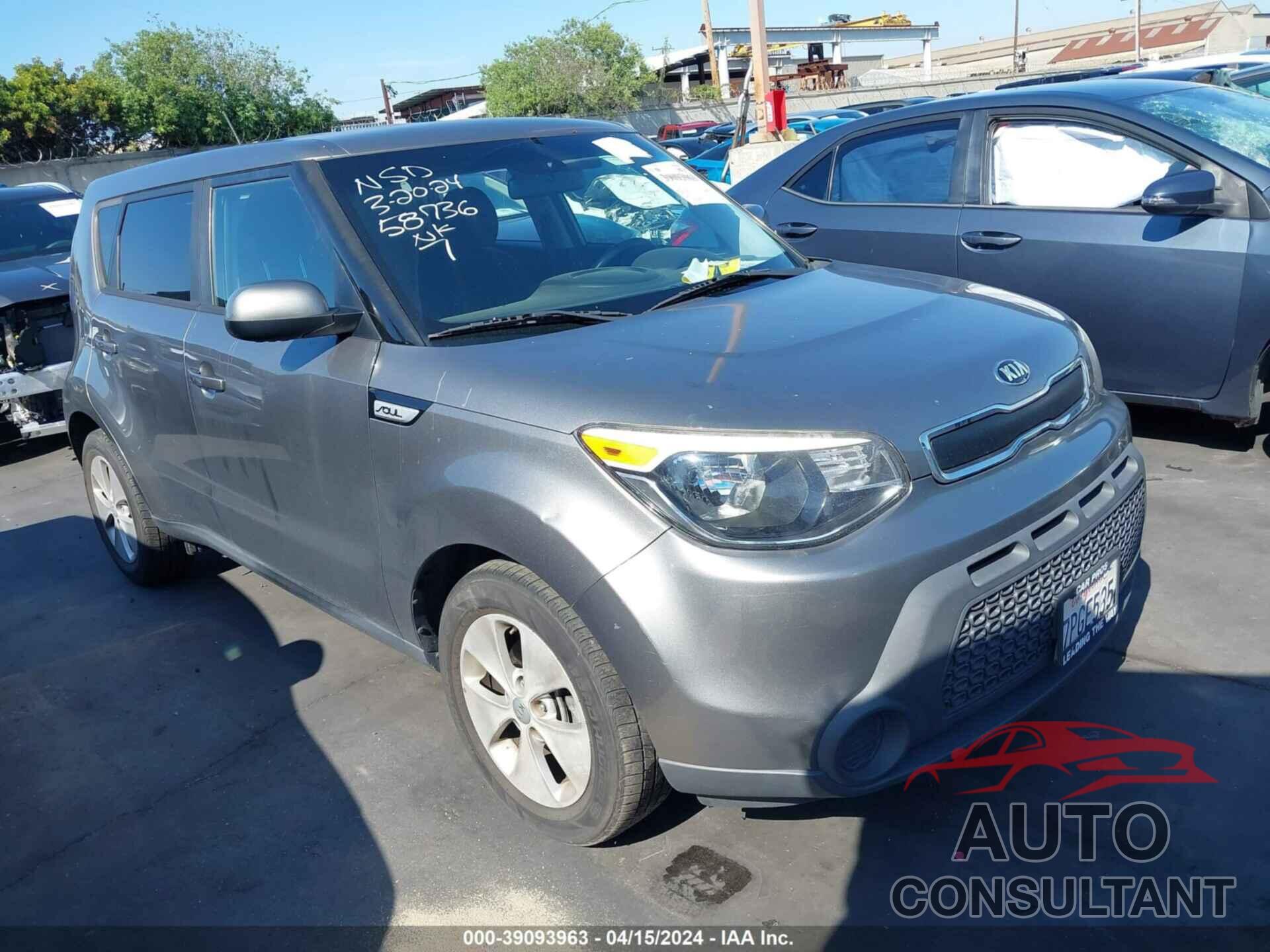 KIA SOUL 2016 - KNDJN2A24G7274854