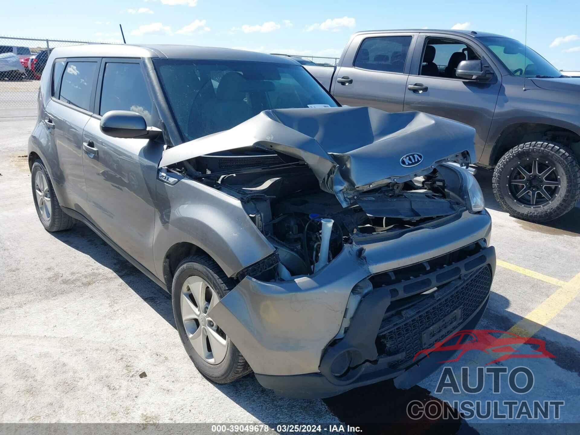 KIA SOUL 2016 - KNDJN2A25G7301141