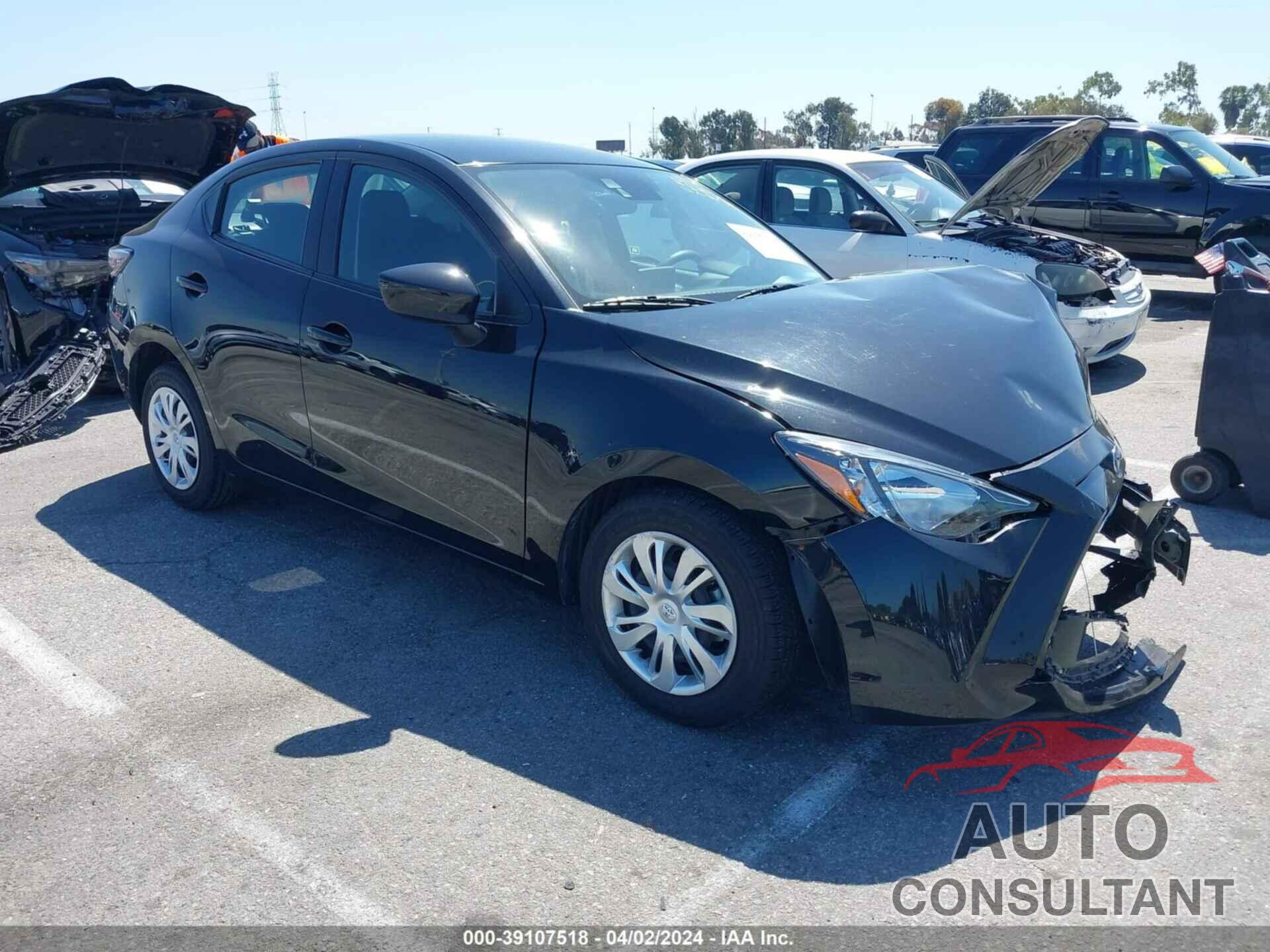 TOYOTA YARIS 2020 - 3MYDLBYV4LY712141