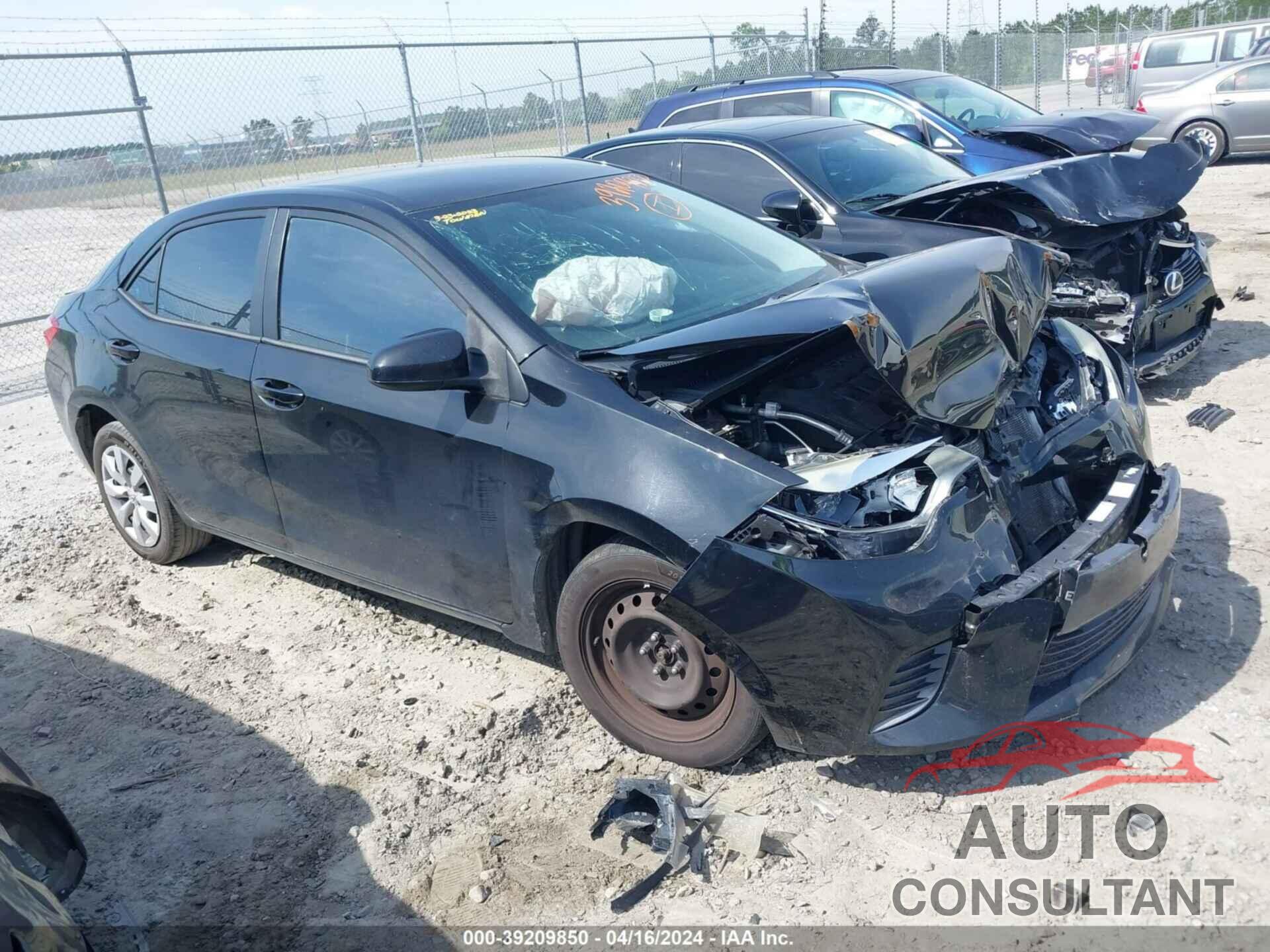 TOYOTA COROLLA 2016 - 5YFBURHE1GP514165
