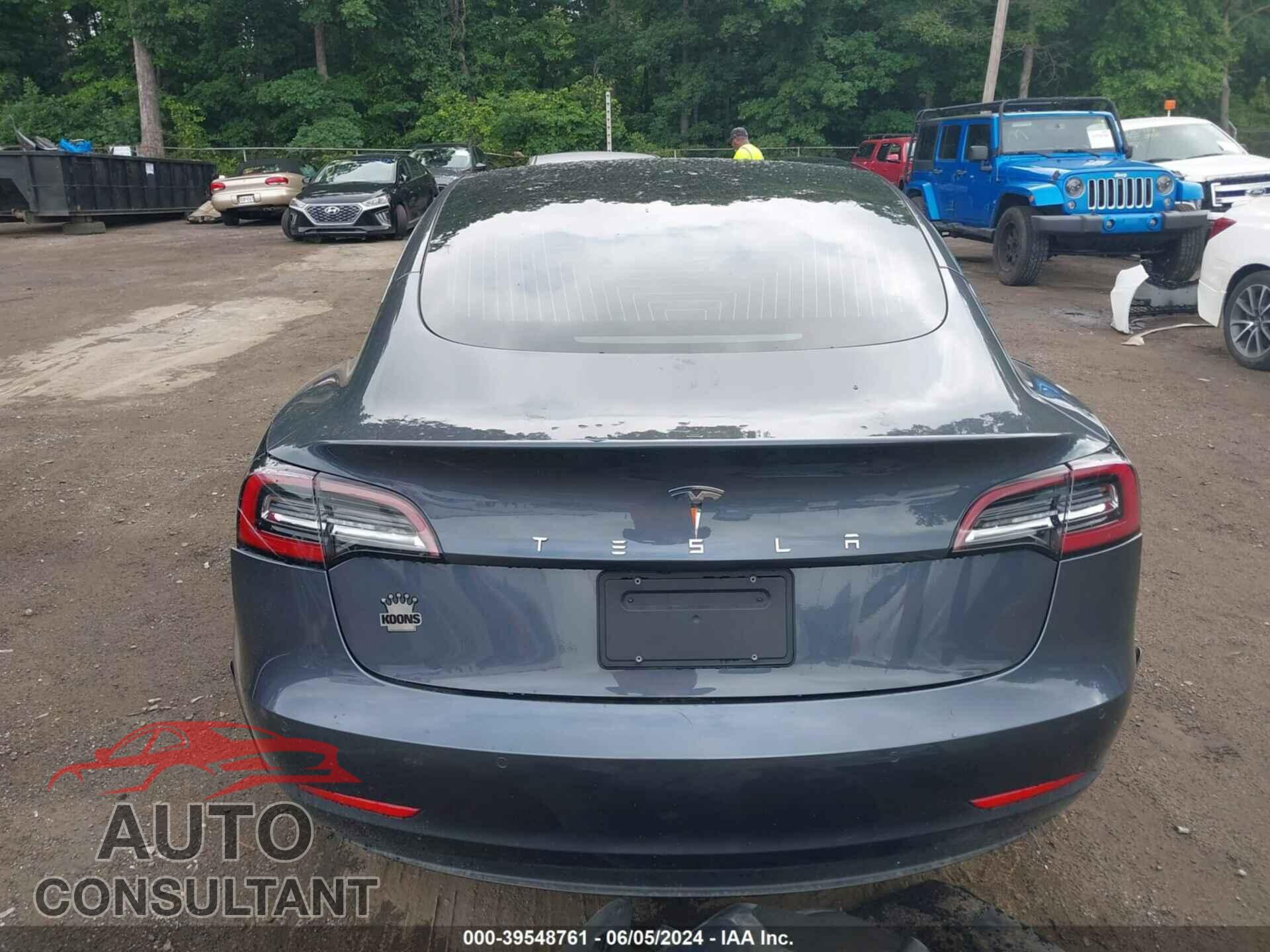 TESLA MODEL 3 2020 - 5YJ3E1EA3LF783794