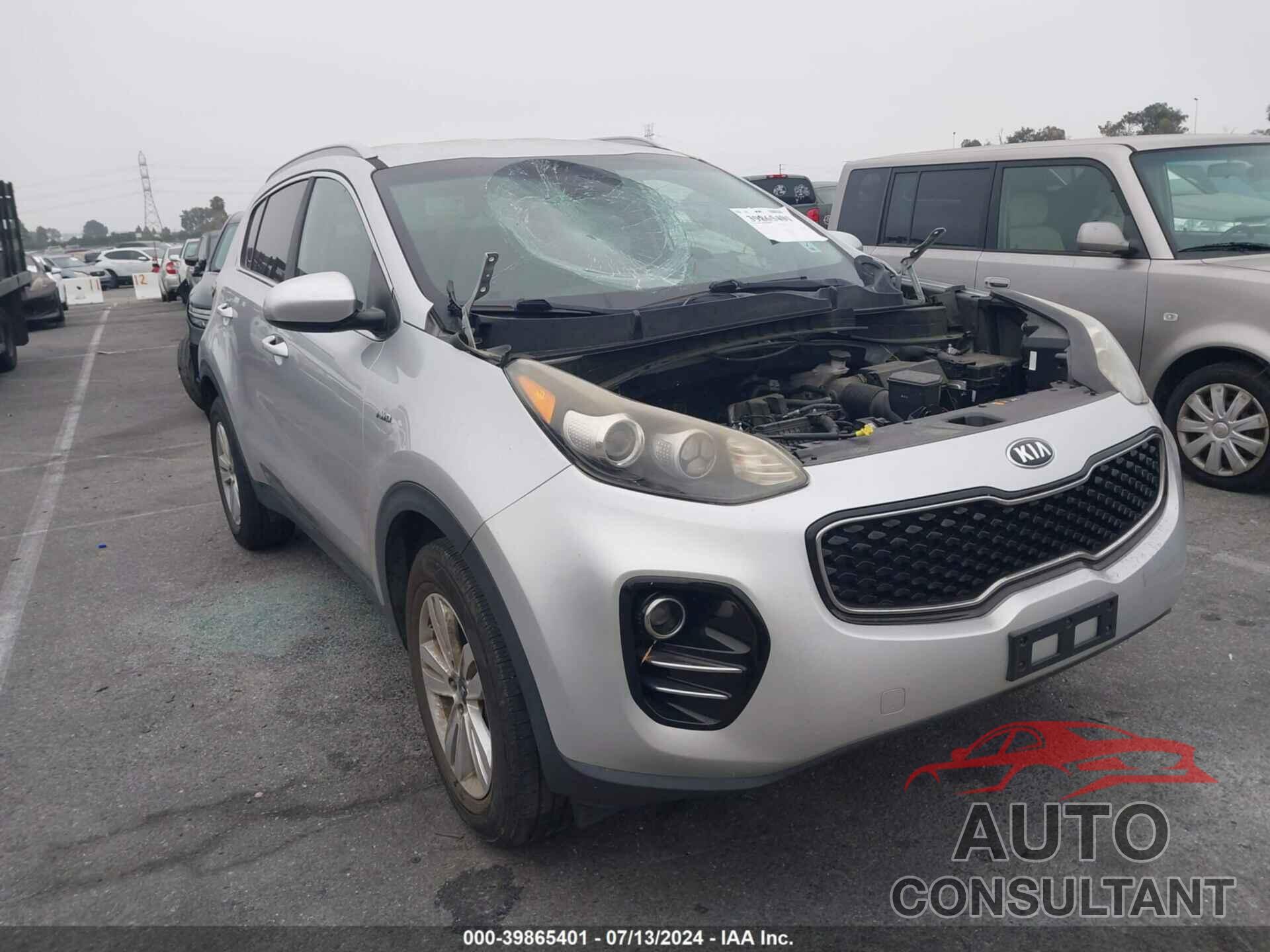 KIA SPORTAGE 2019 - KNDPMCAC5K7526325