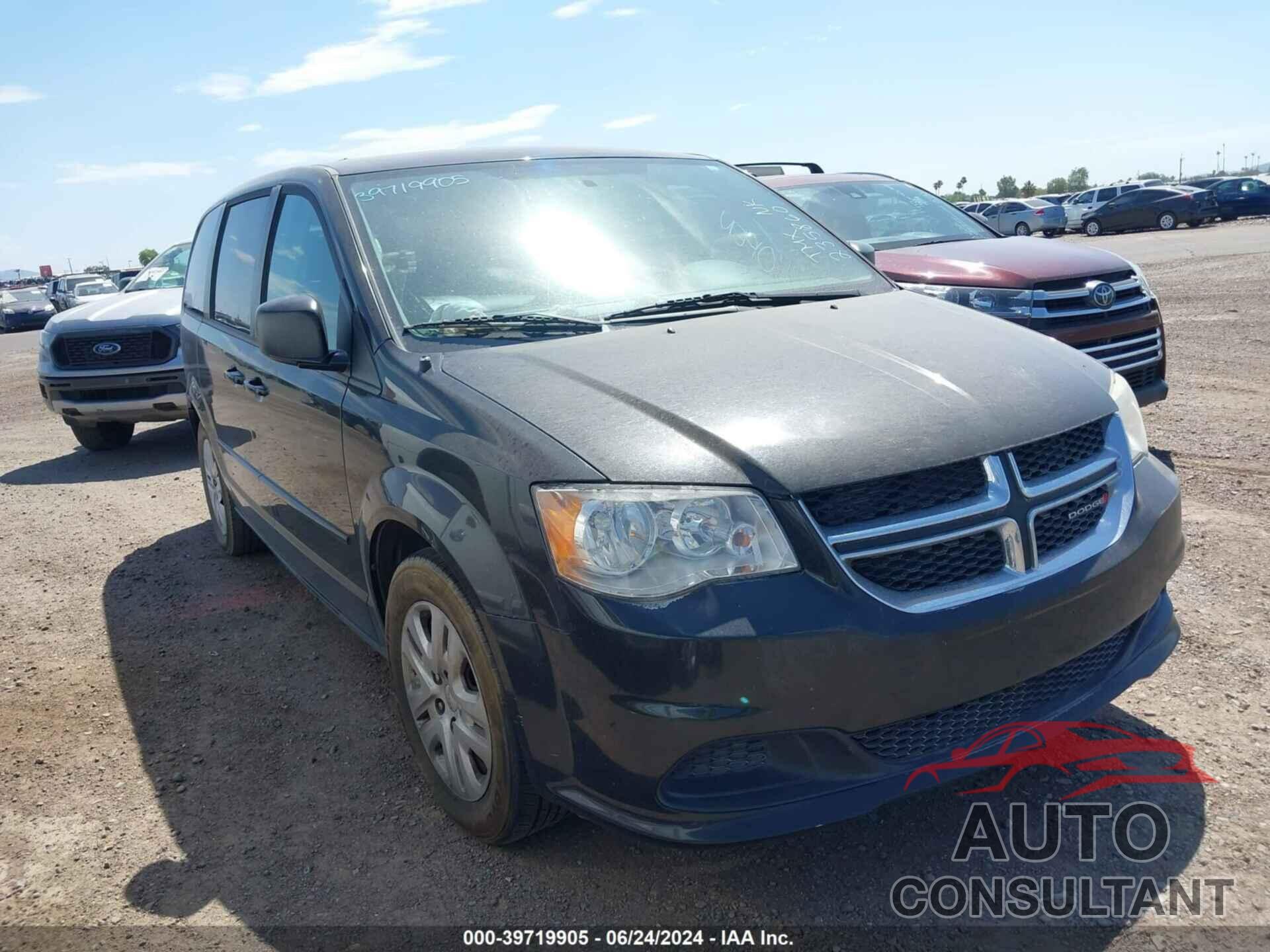 DODGE GRAND CARAVAN 2016 - 2C4RDGBG8GR235860